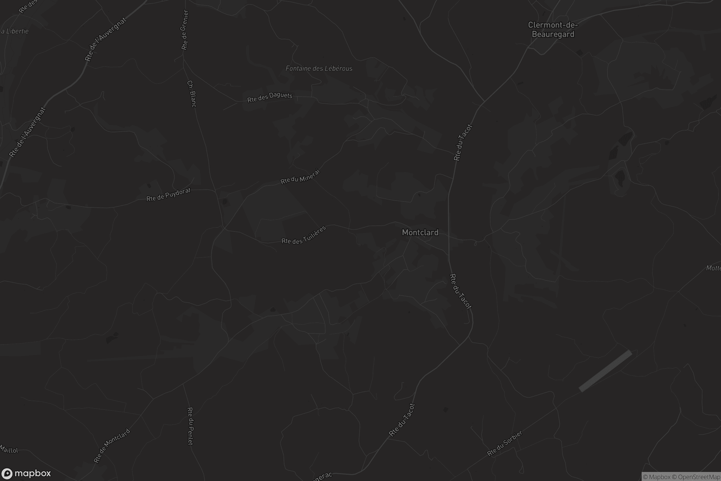 Carte de Saint-Georges-de-Montclard