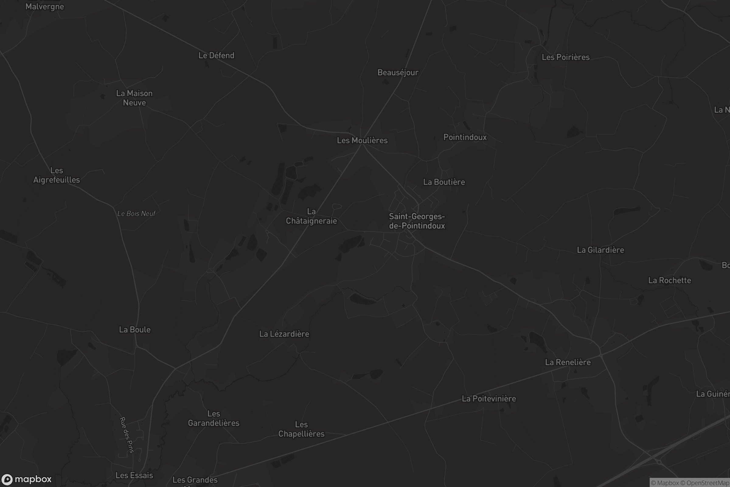 Carte de Saint-Georges-de-Pointindoux