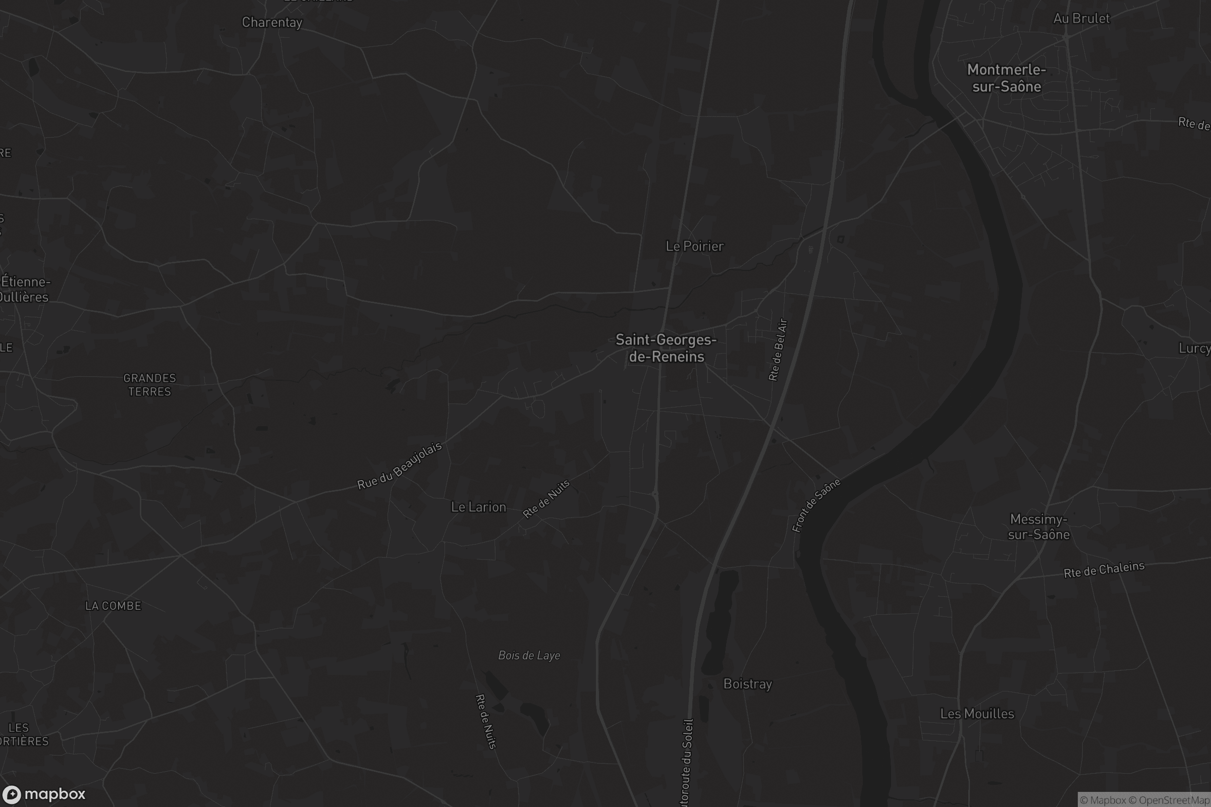 Carte de Saint-Georges-de-Reneins