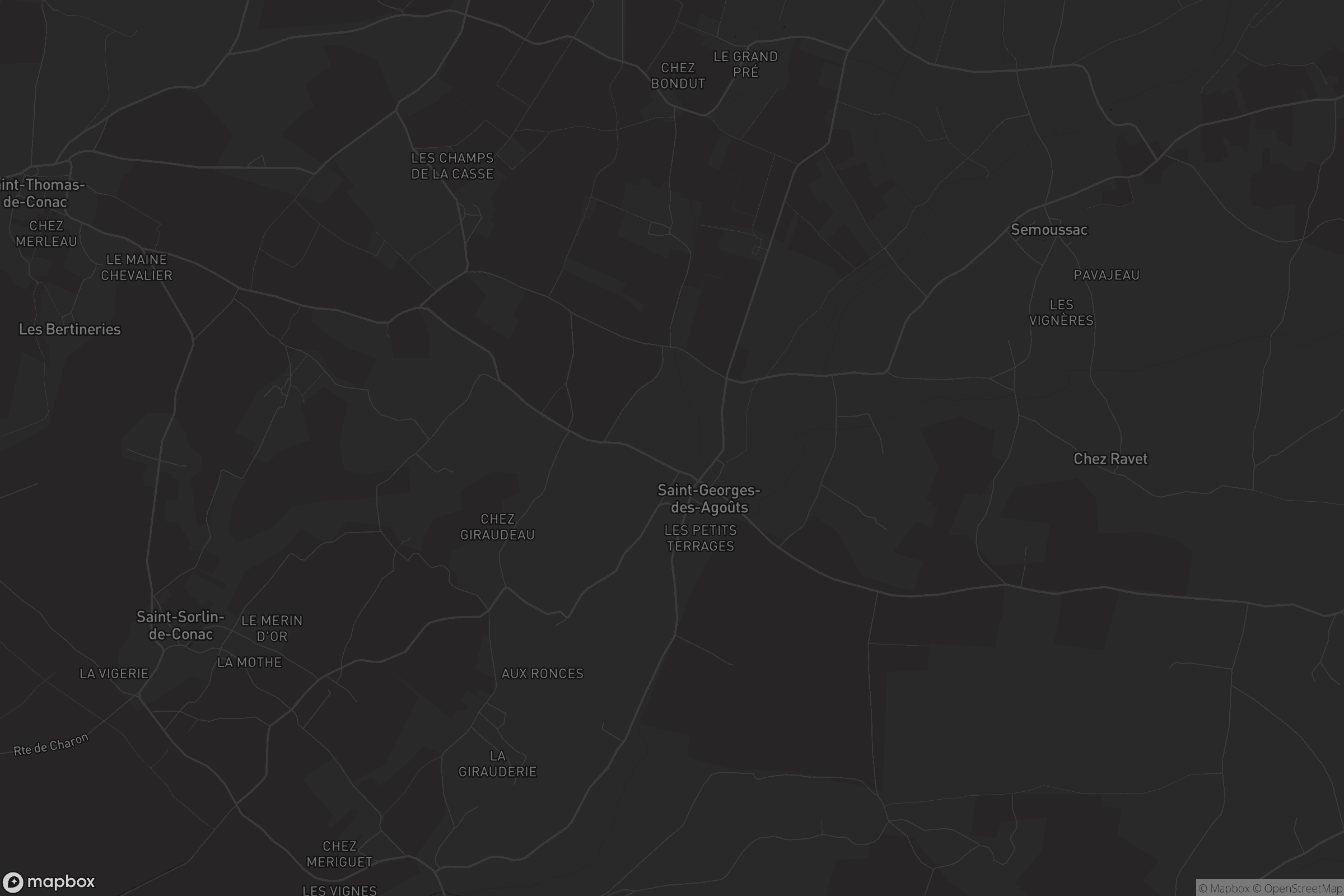 Carte de Saint-Georges-des-Agoûts