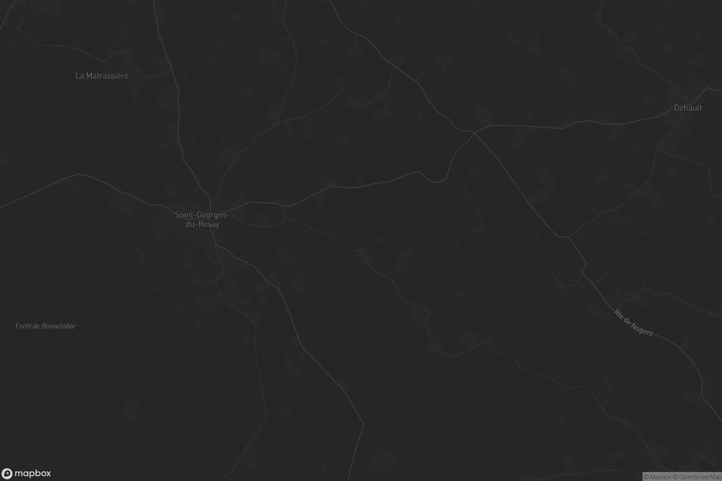 Carte de Saint-Georges-du-Rosay