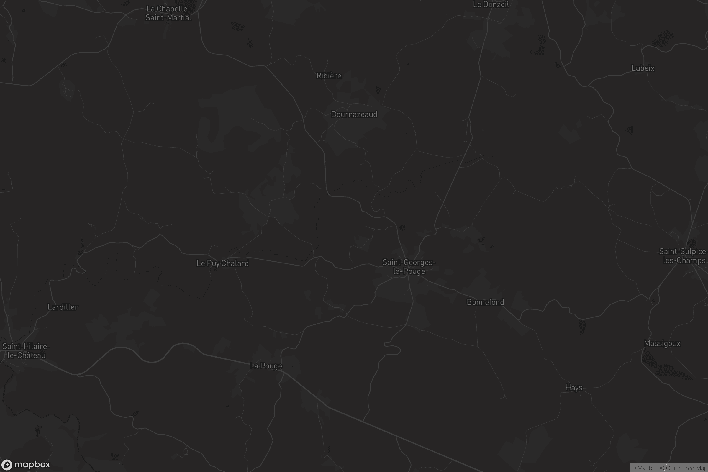 Carte de Saint-Georges-la-Pouge