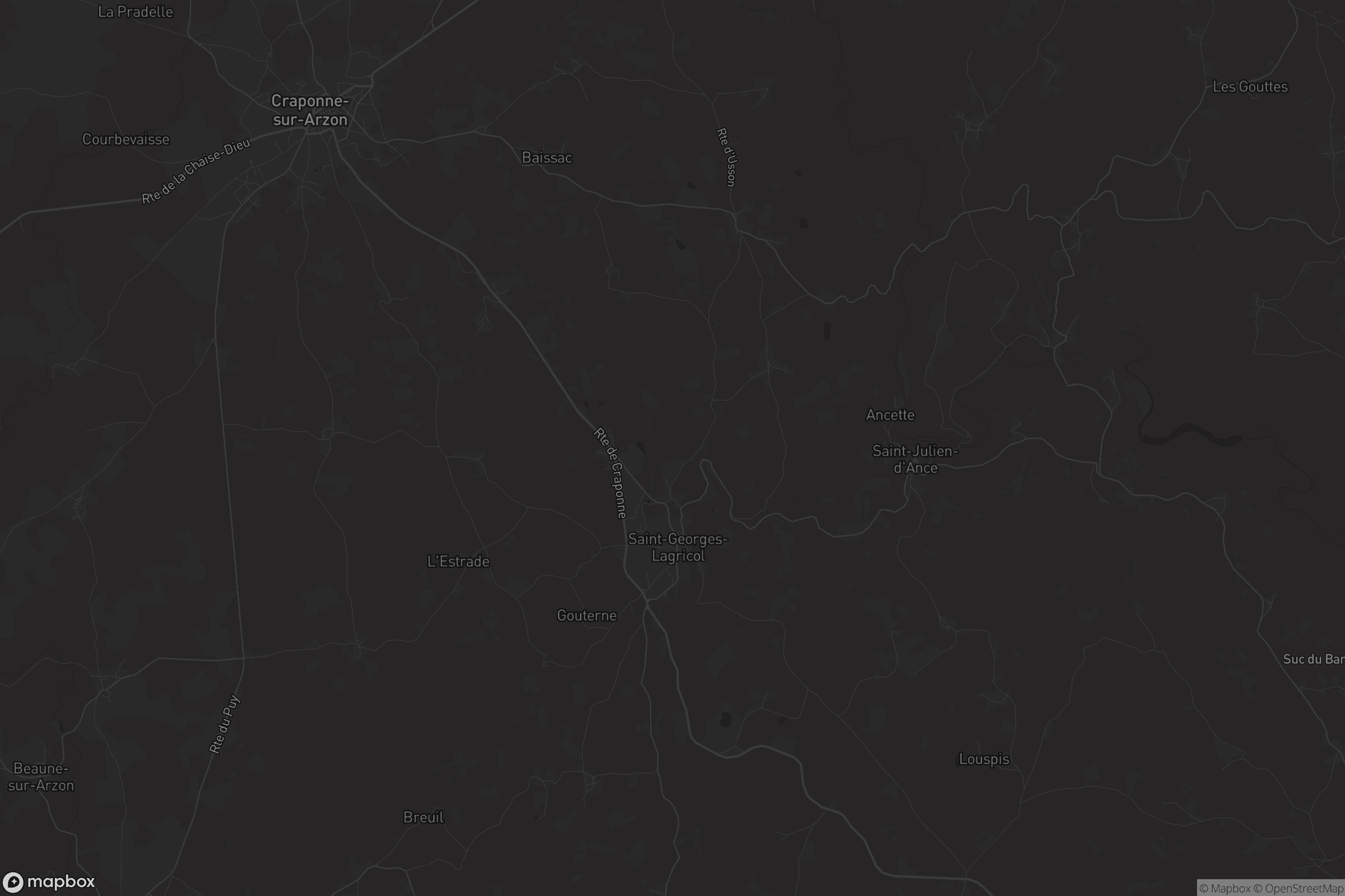 Carte de Saint-Georges-Lagricol