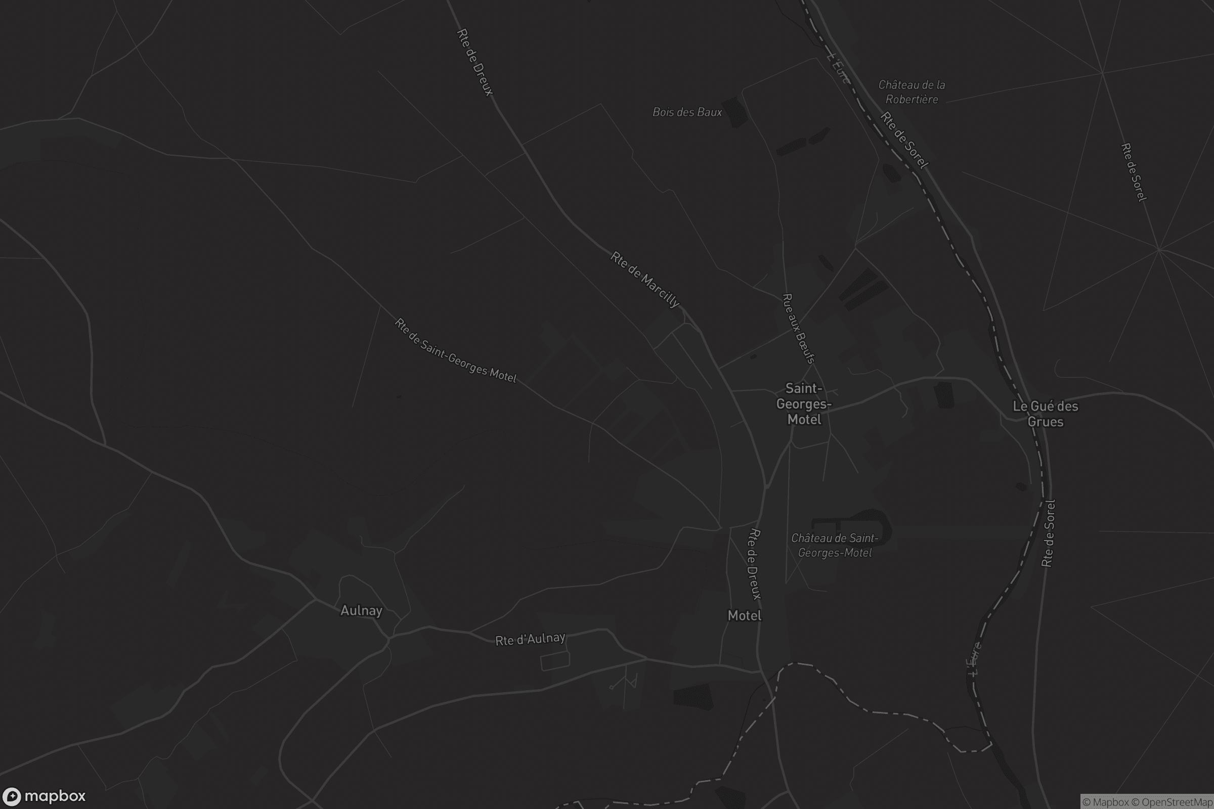 Carte de Saint-Georges-Motel