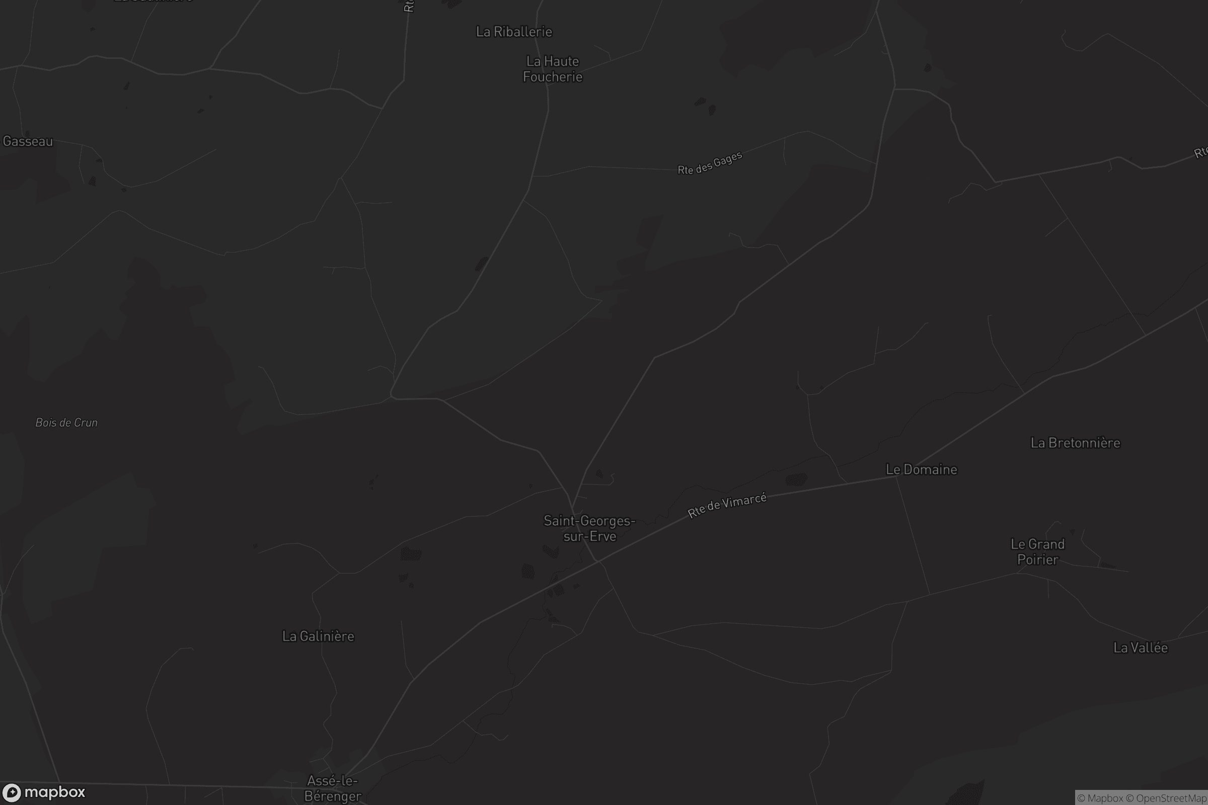 Carte de Saint-Georges-sur-Erve