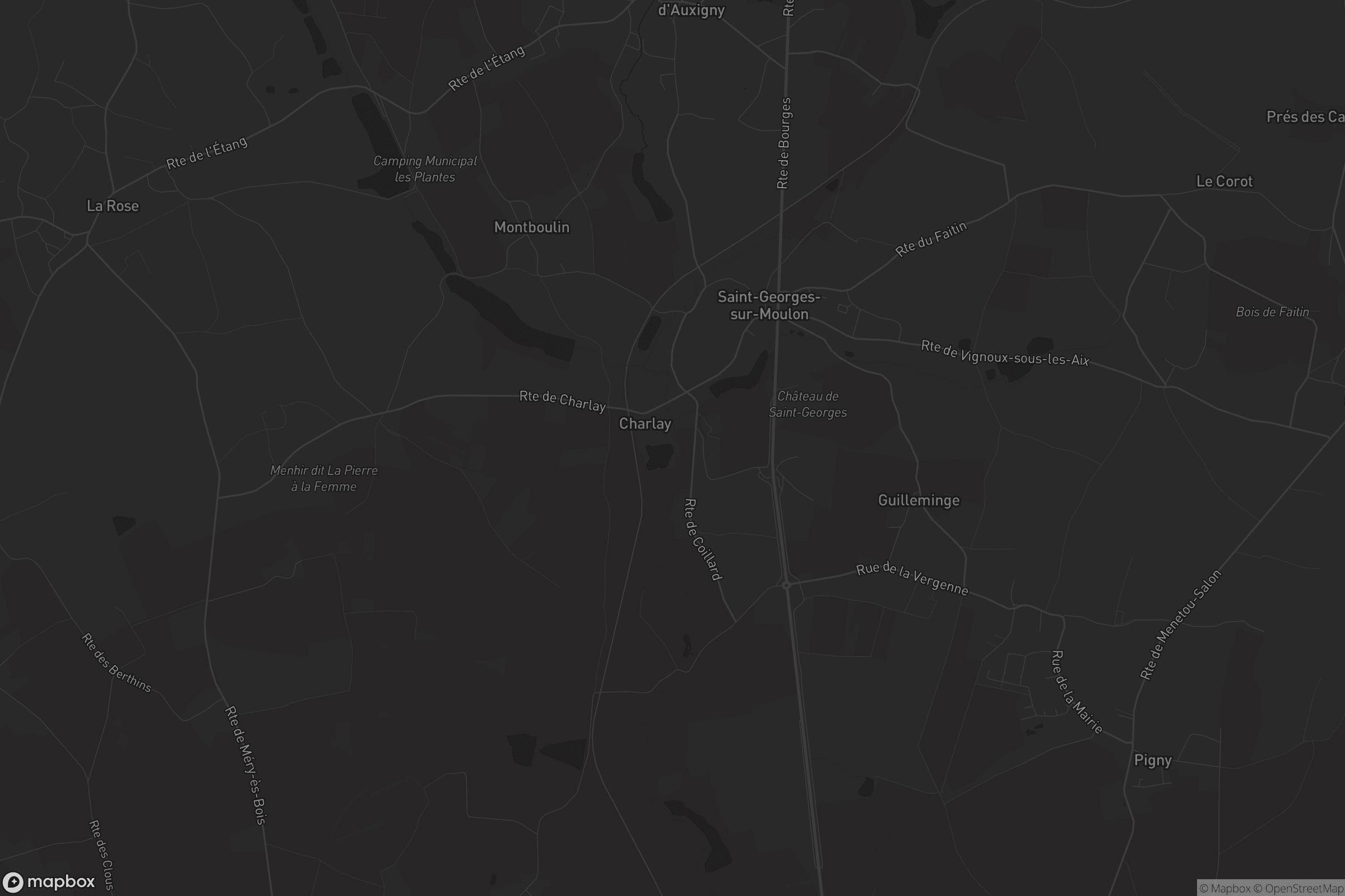 Carte de Saint-Georges-sur-Moulon