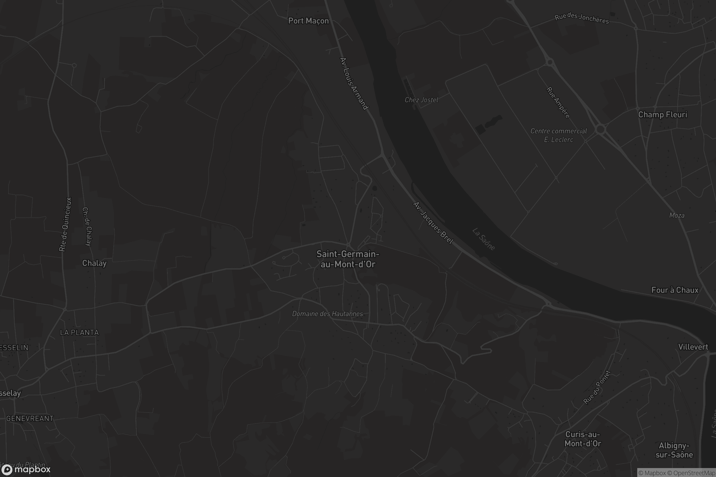 Carte de Saint-Germain-au-Mont-d'Or