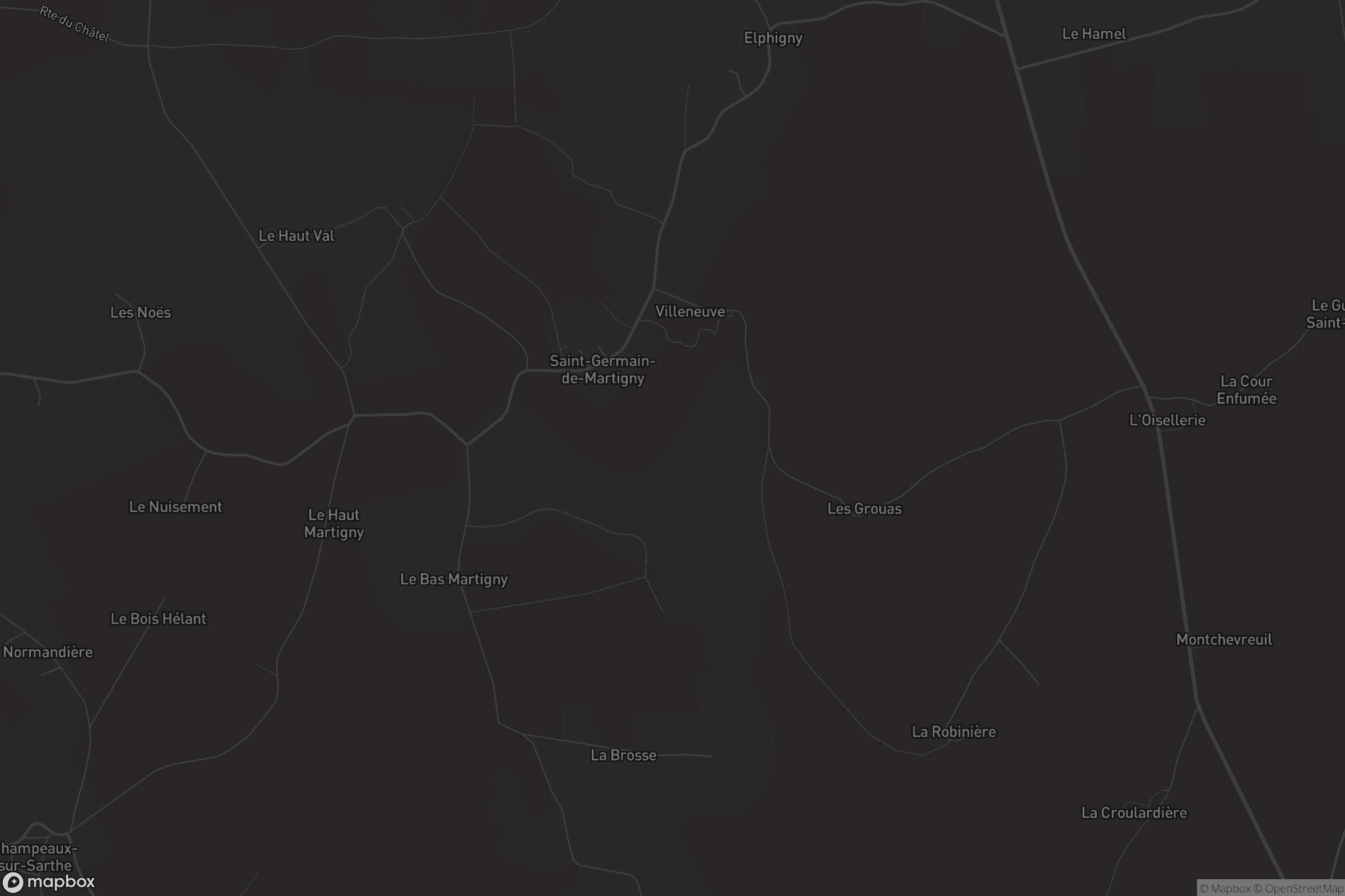 Carte de Saint-Germain-de-Martigny