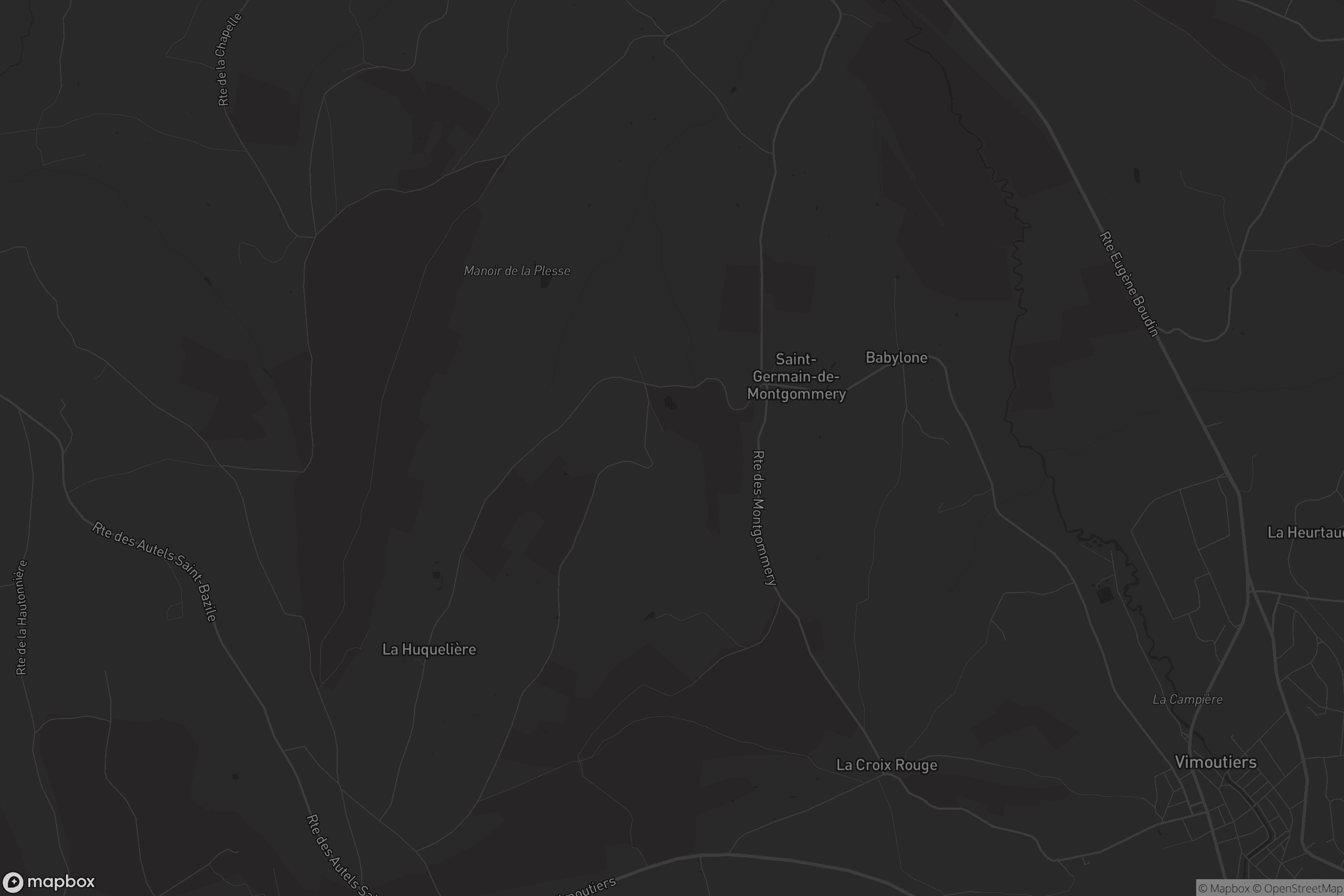 Carte de Saint-Germain-de-Montgommery