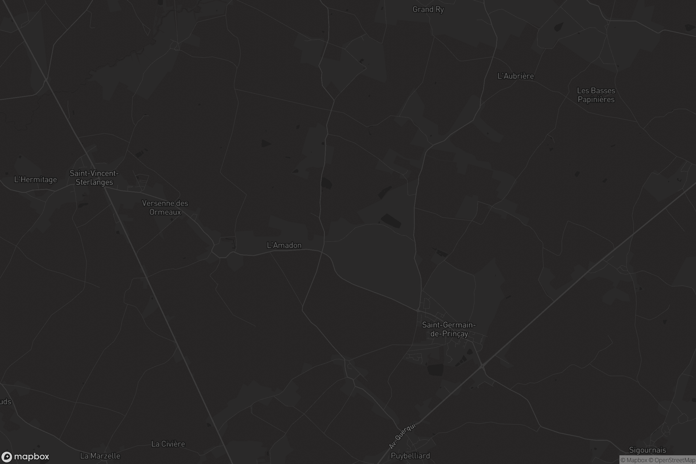 Carte de Saint-Germain-de-Prinçay