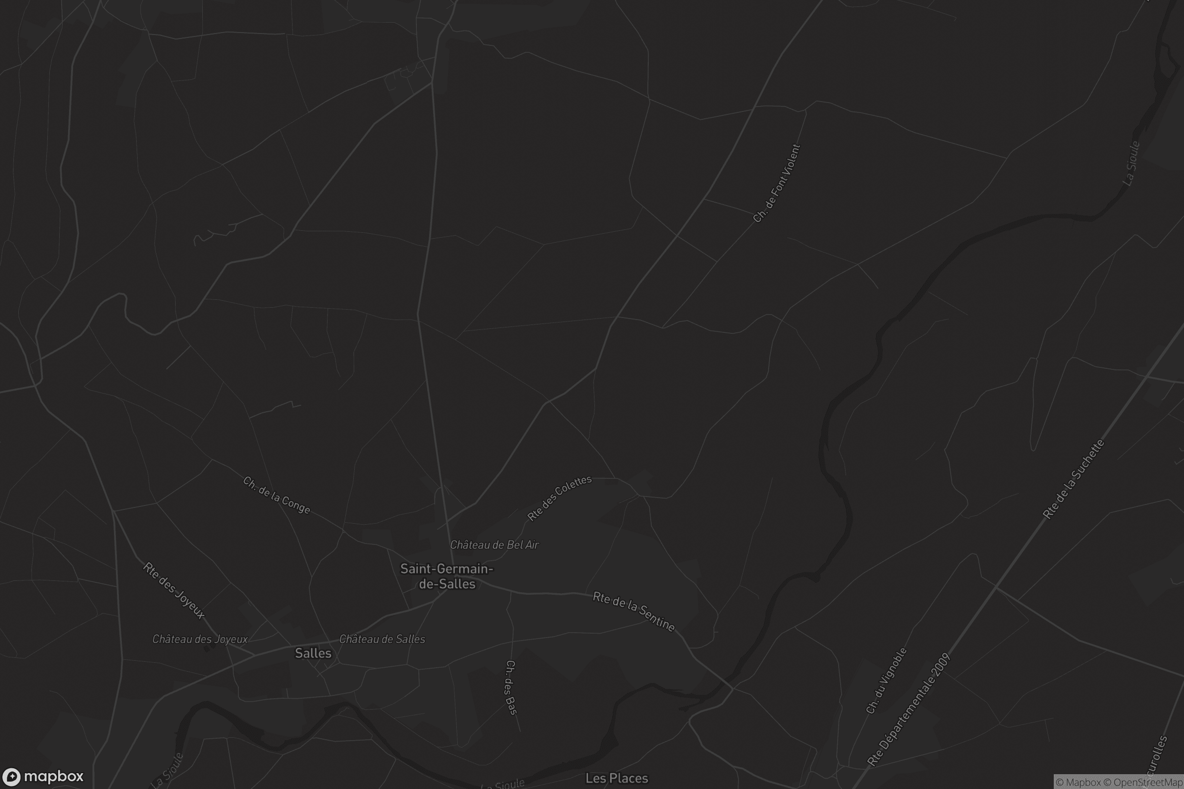 Carte de Saint-Germain-de-Salles