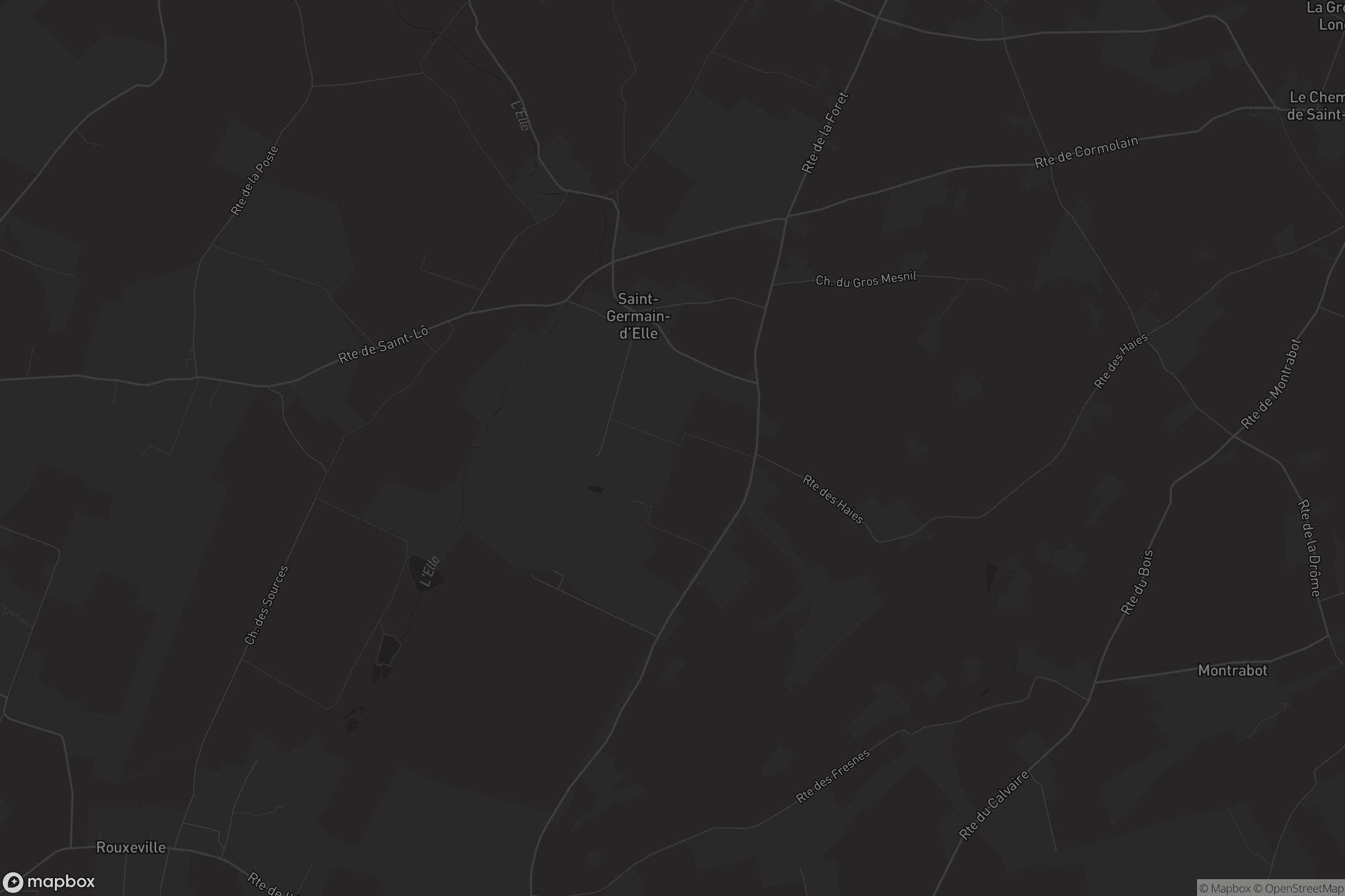 Carte de Saint-Germain-d'Elle