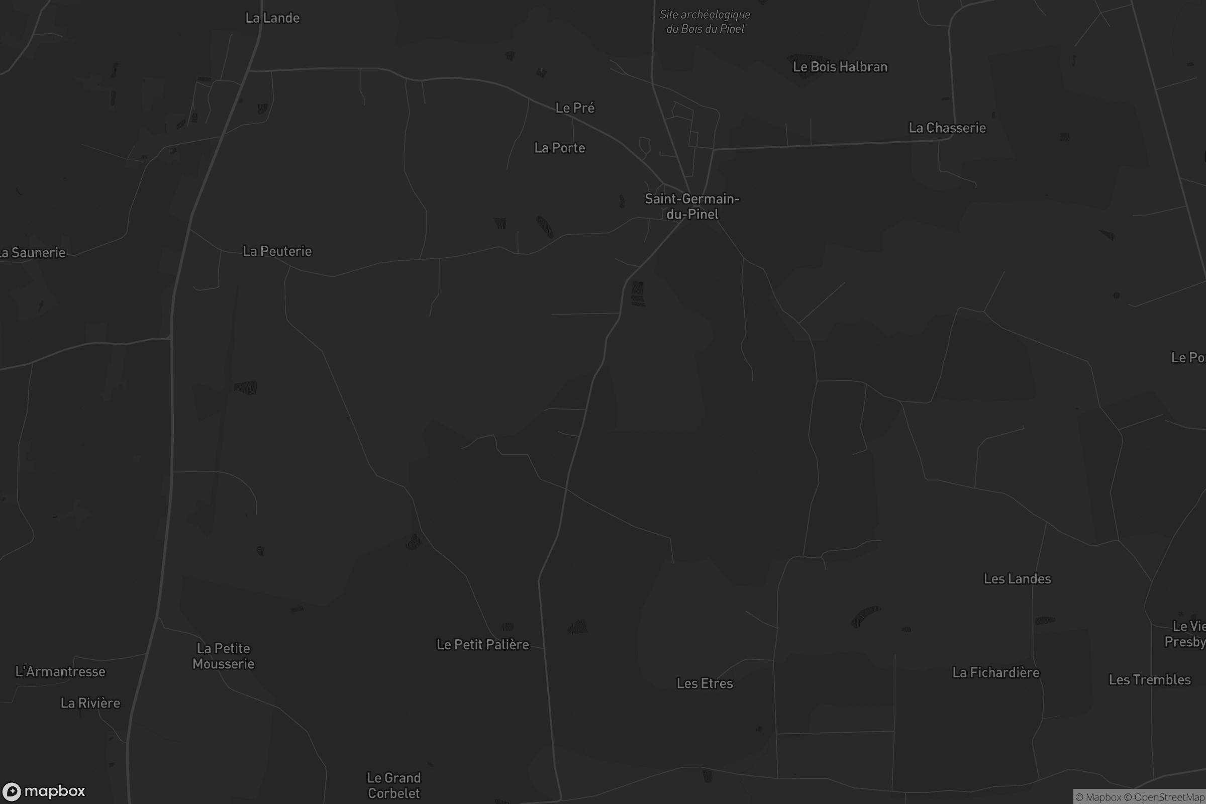 Carte de Saint-Germain-du-Pinel