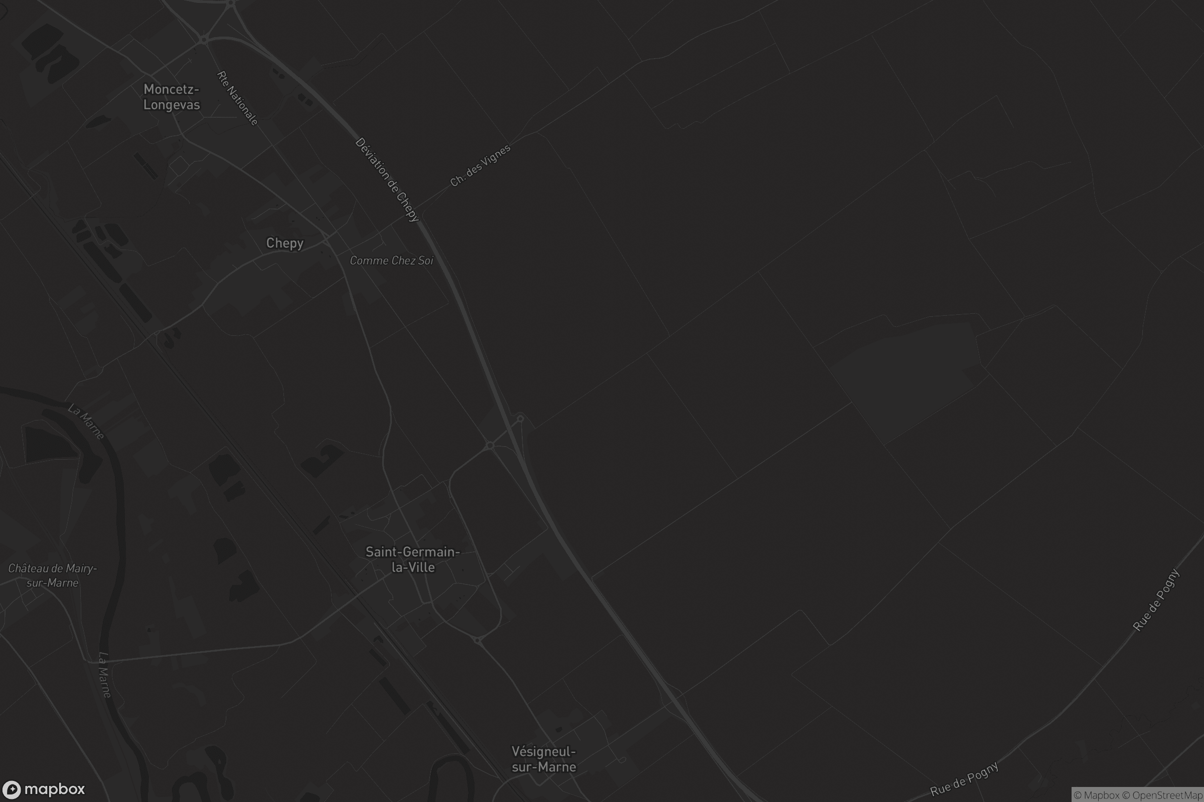 Carte de Saint-Germain-la-Ville