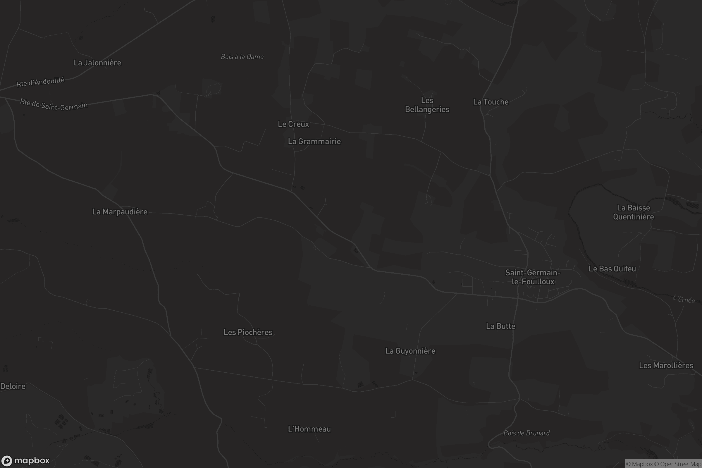 Carte de Saint-Germain-le-Fouilloux