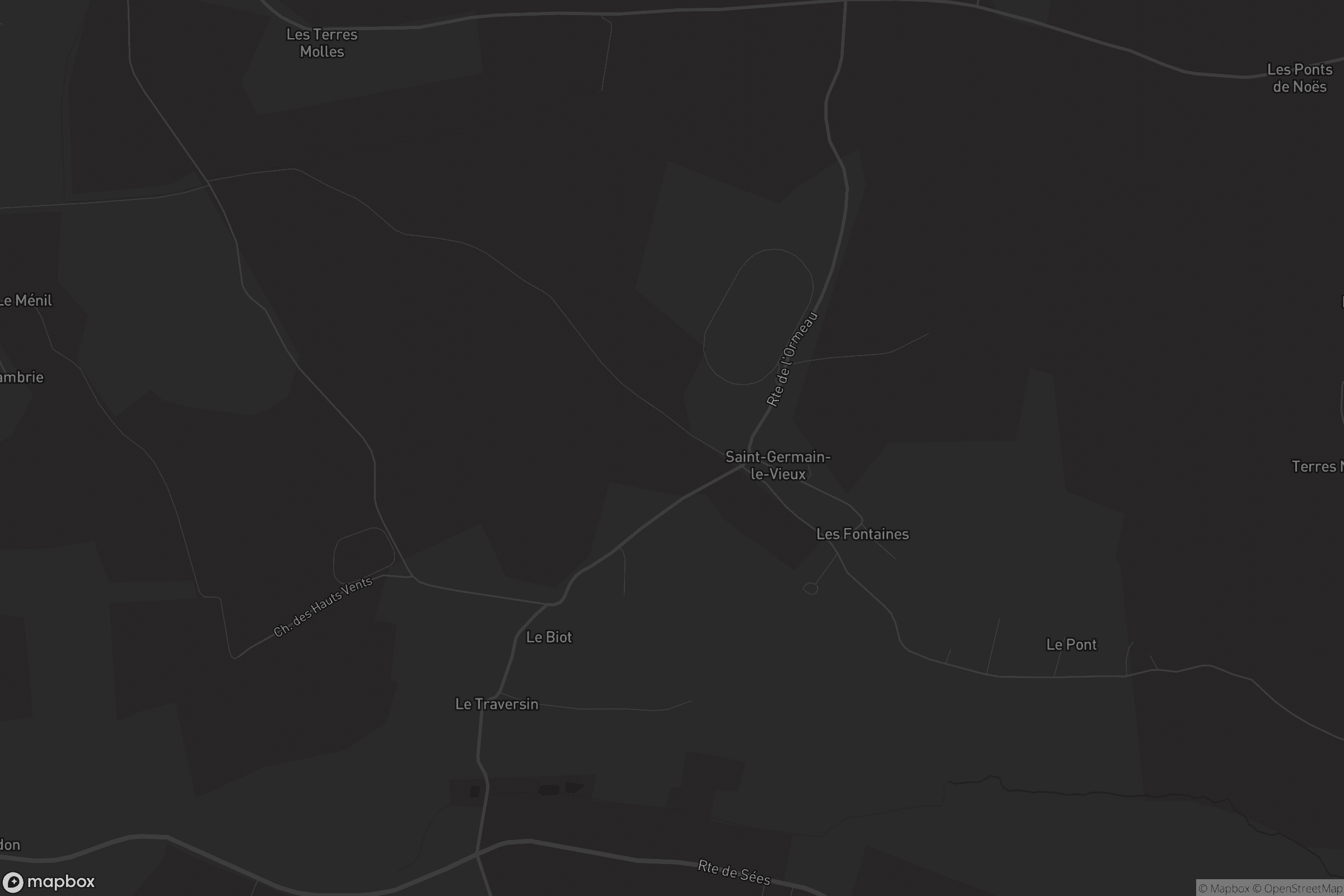 Carte de Saint-Germain-le-Vieux