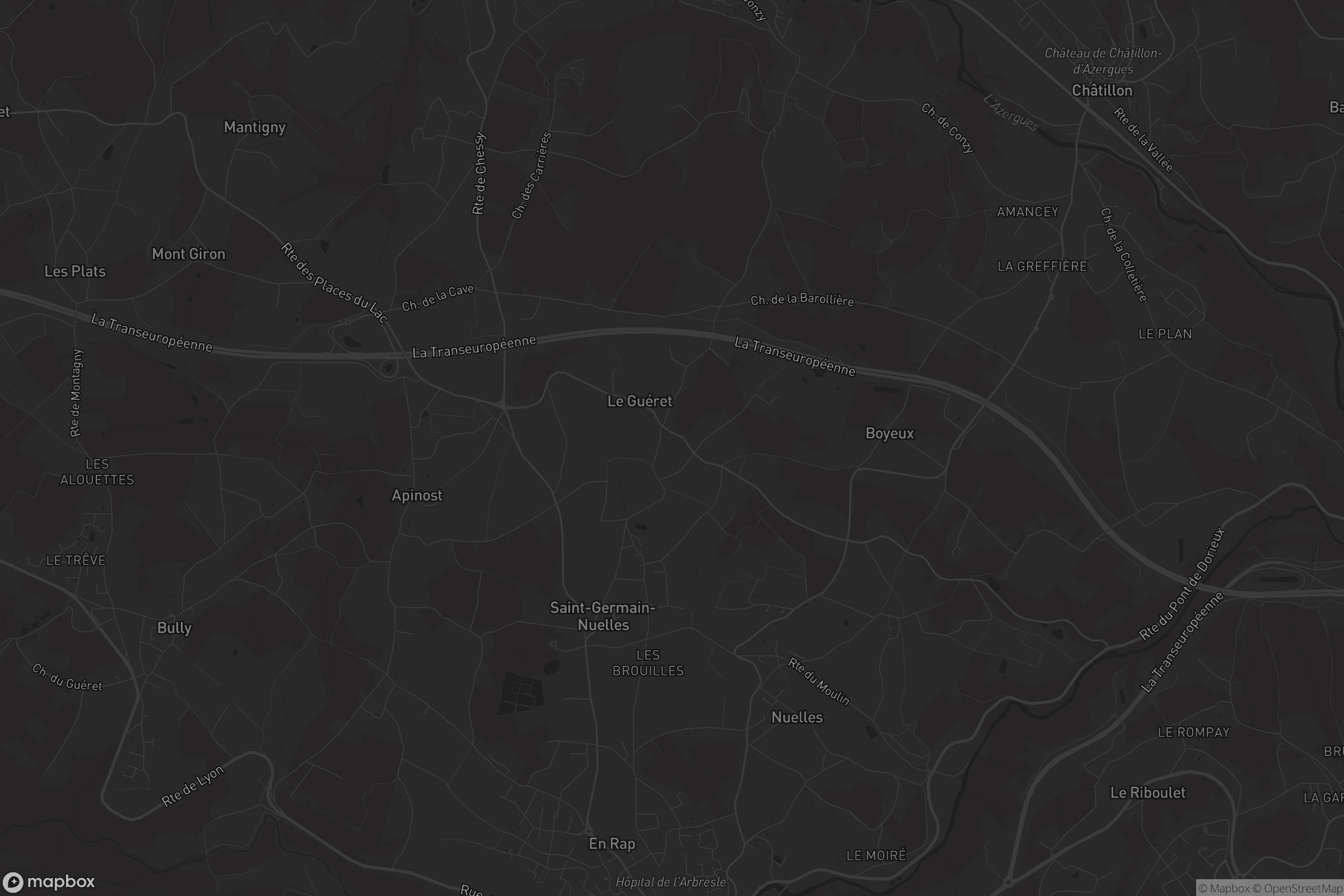 Carte de Saint-Germain-Nuelles