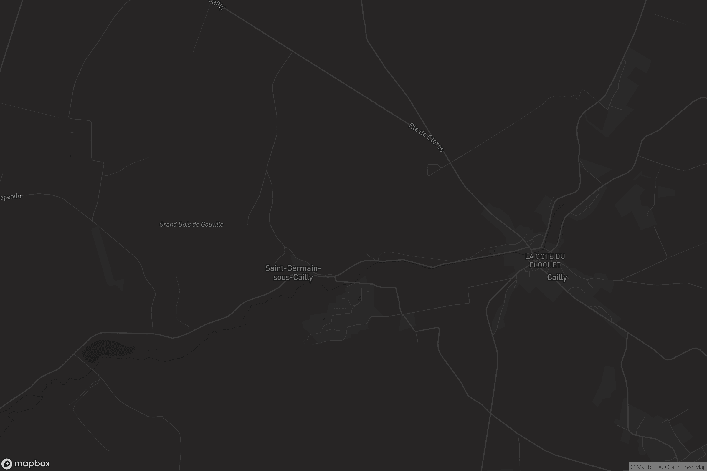 Carte de Saint-Germain-sous-Cailly