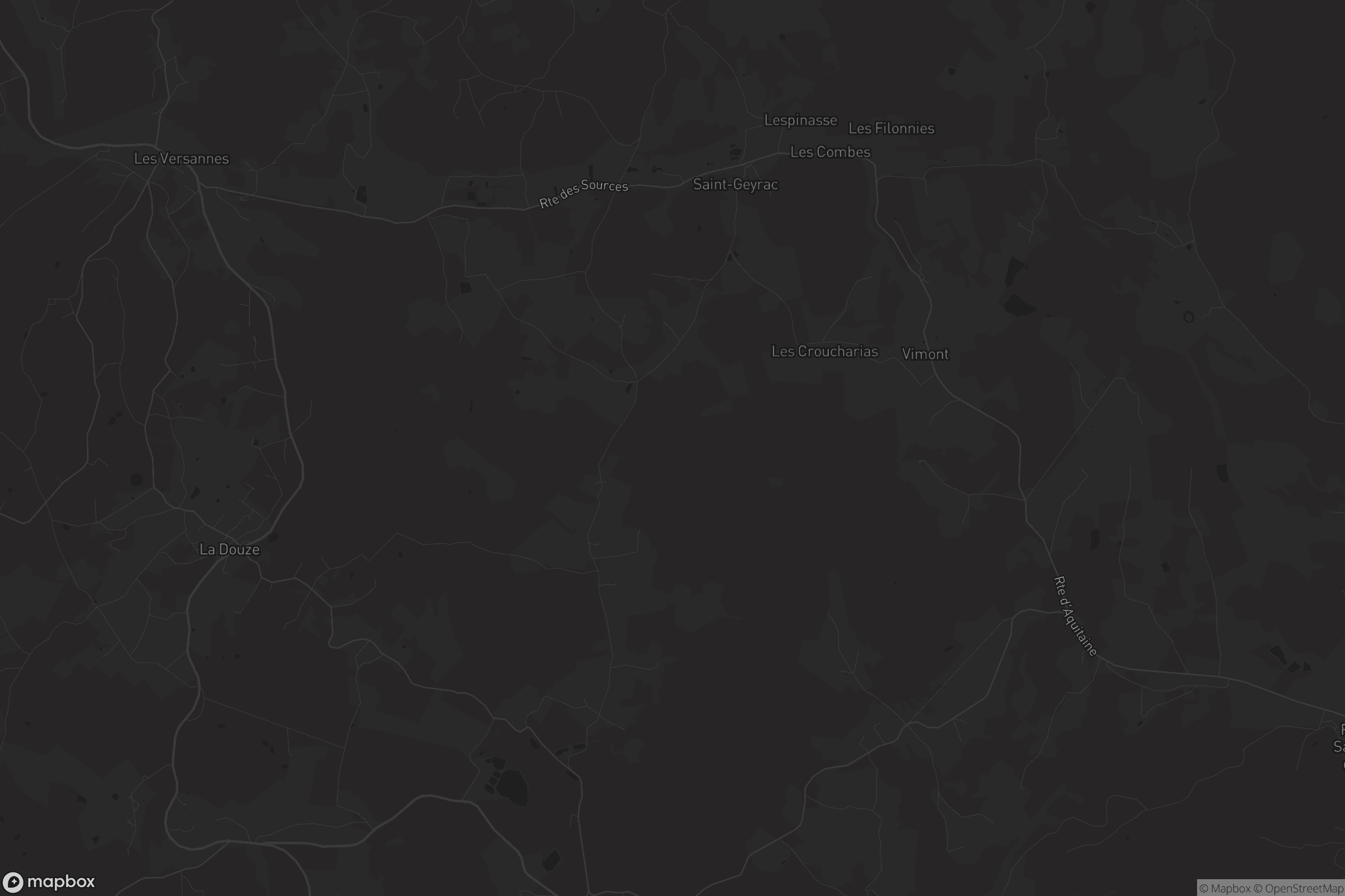 Carte de Saint-Geyrac