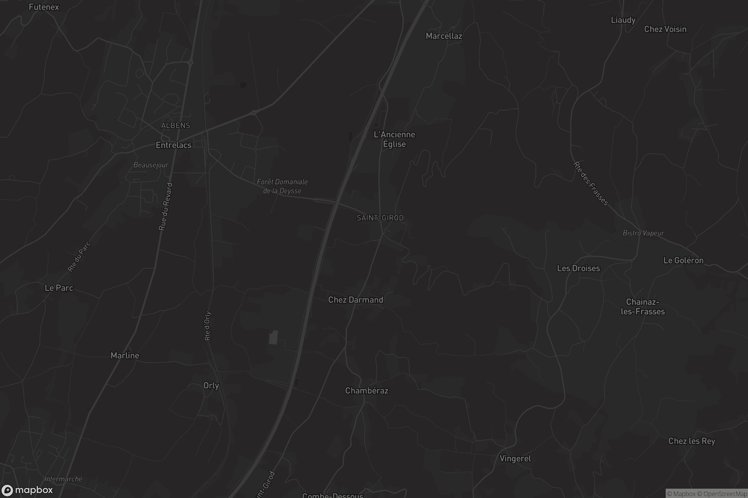 Carte de Saint-Girod