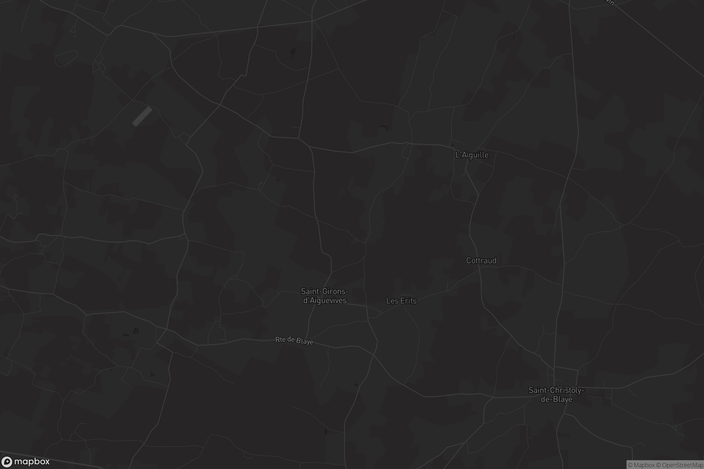 Carte de Saint-Girons-d'Aiguevives