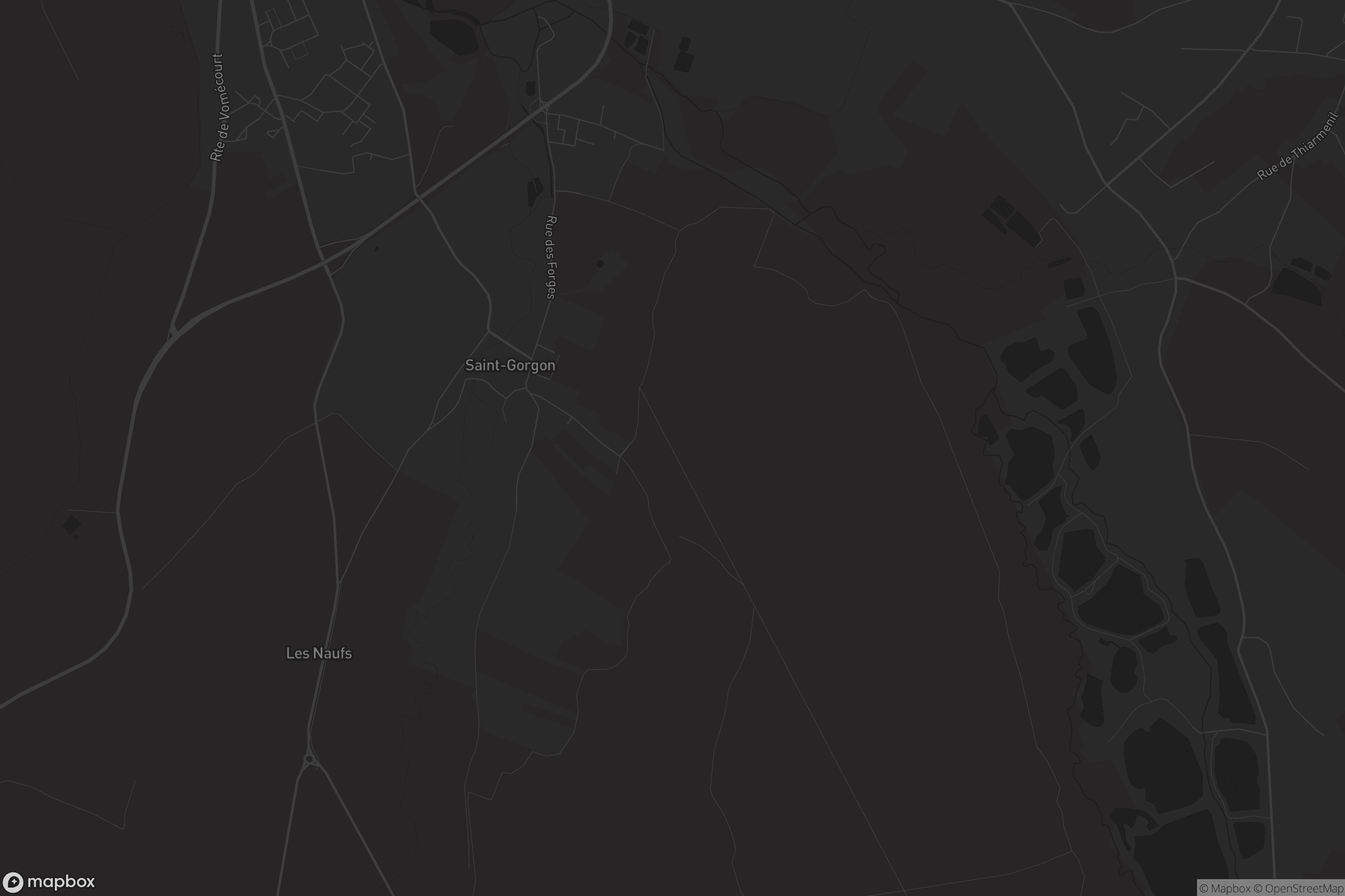 Carte de Saint-Gorgon