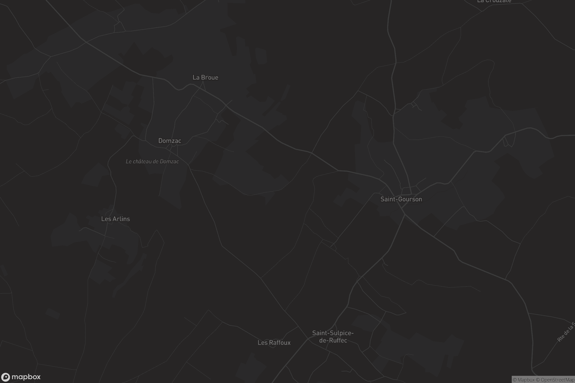 Carte de Saint-Gourson