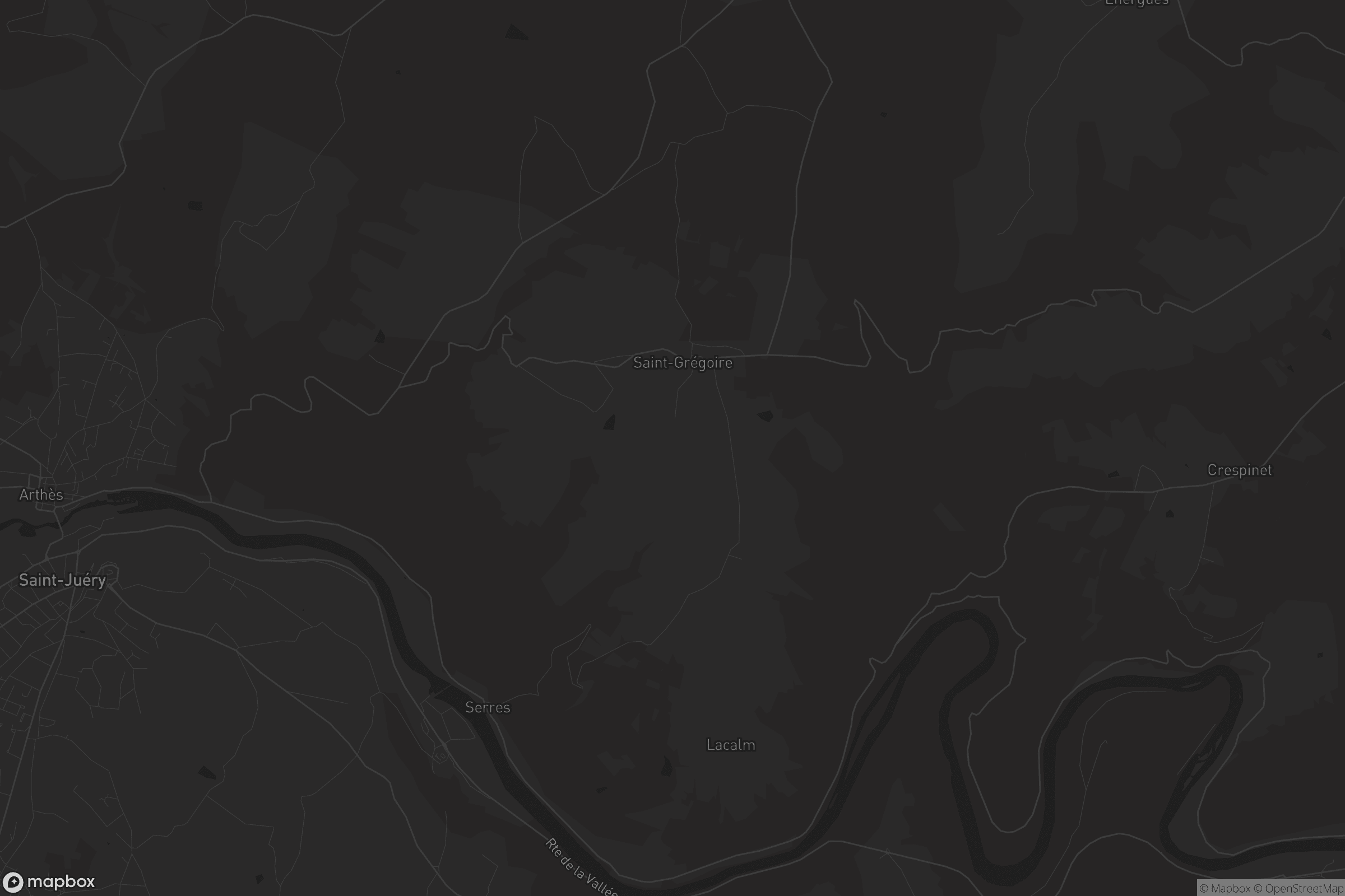 Carte de Saint-Grégoire