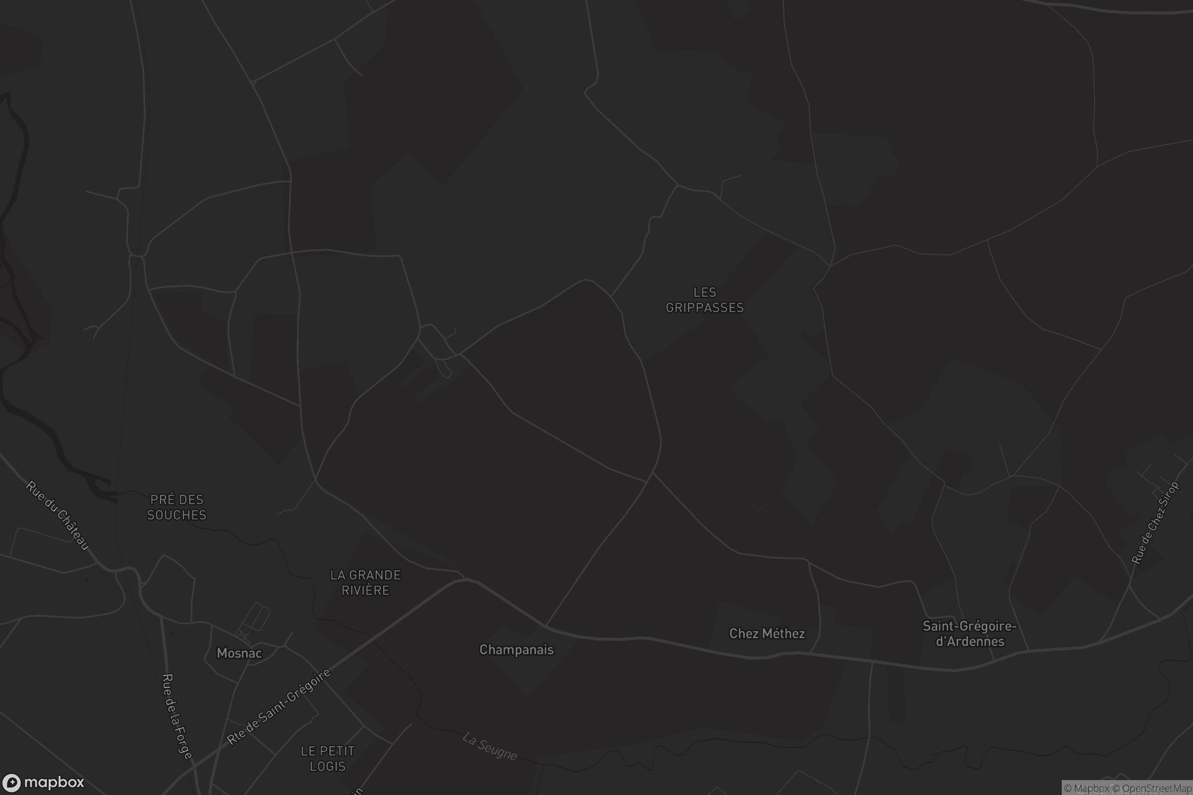 Carte de Saint-Grégoire-d'Ardennes