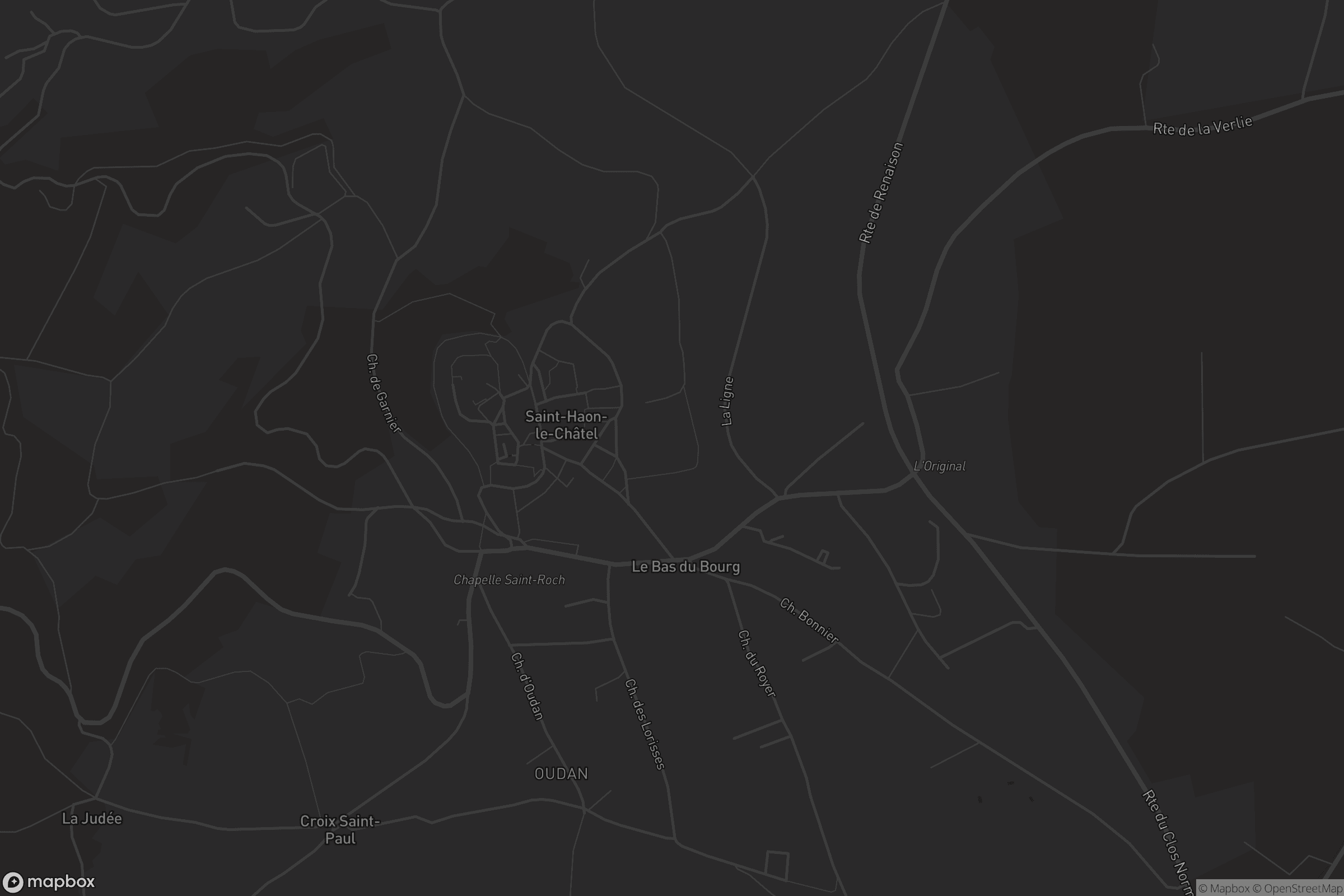 Carte de Saint-Haon-le-Châtel