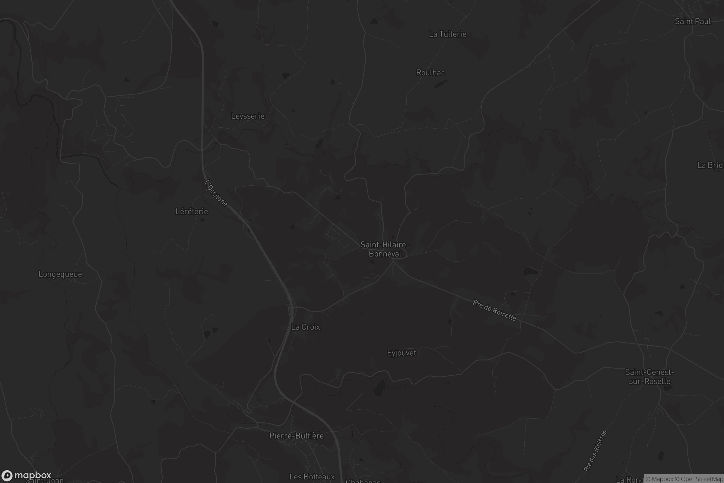 Carte de Saint-Hilaire-Bonneval