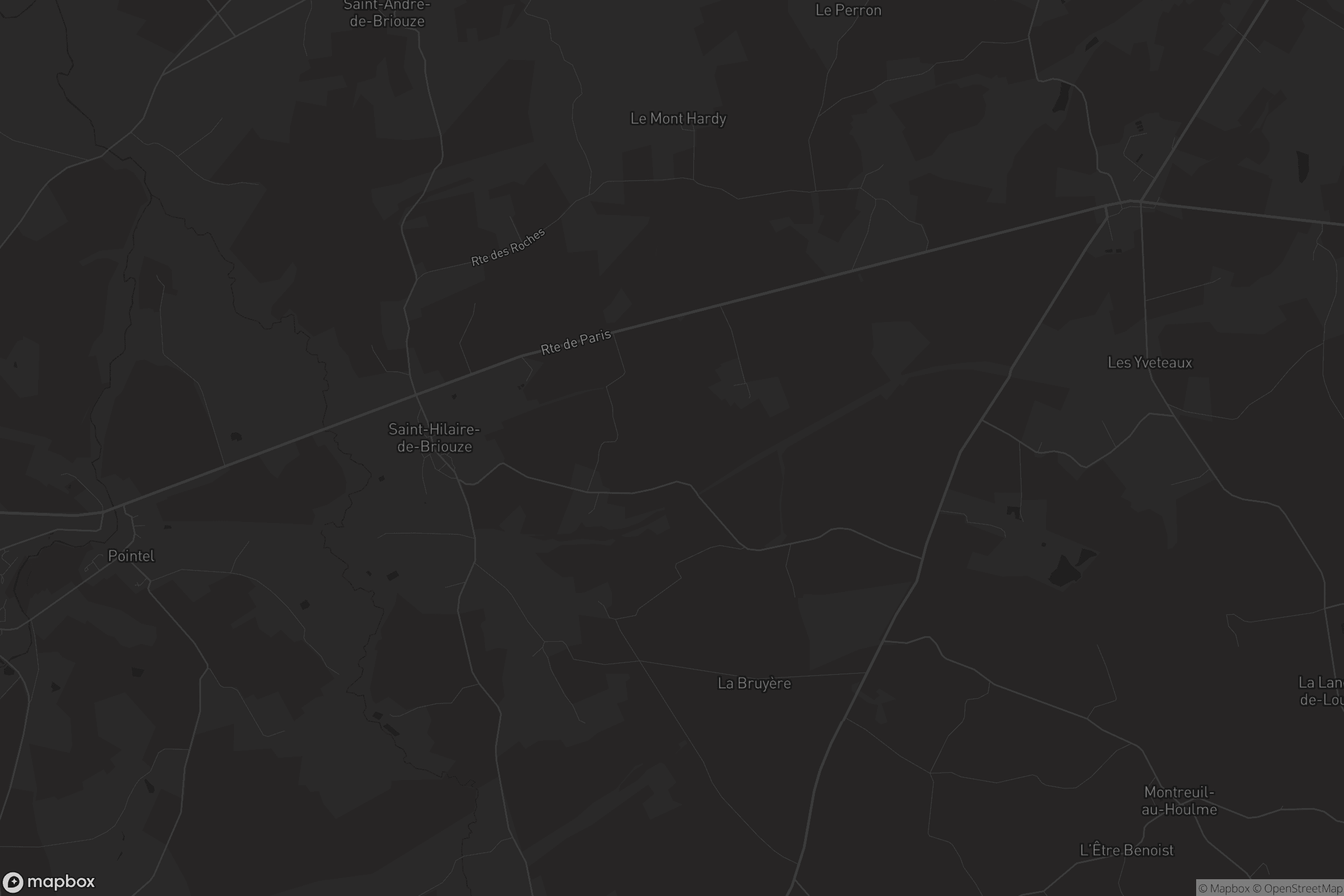 Carte de Saint-Hilaire-de-Briouze