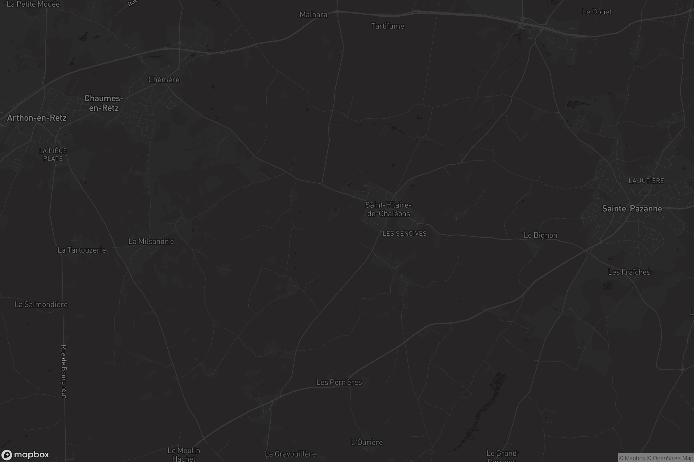 Carte de Saint-Hilaire-de-Chaléons