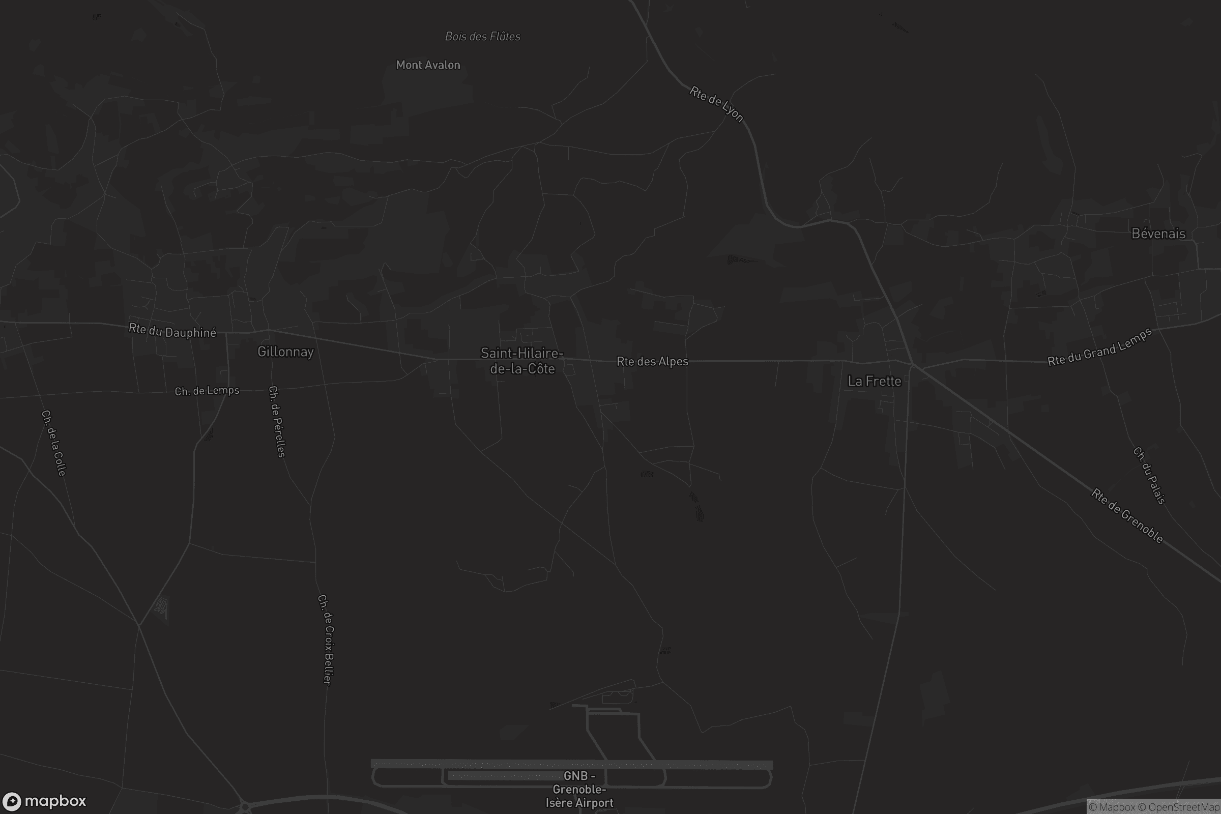 Carte de Saint-Hilaire-de-la-Côte