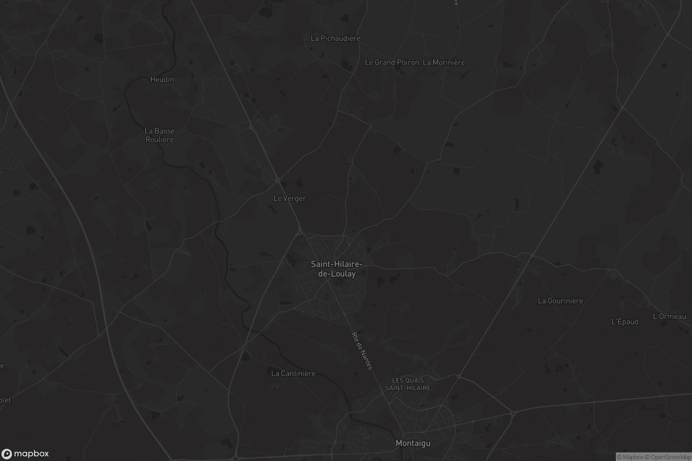 Carte de Saint-Hilaire-de-Loulay