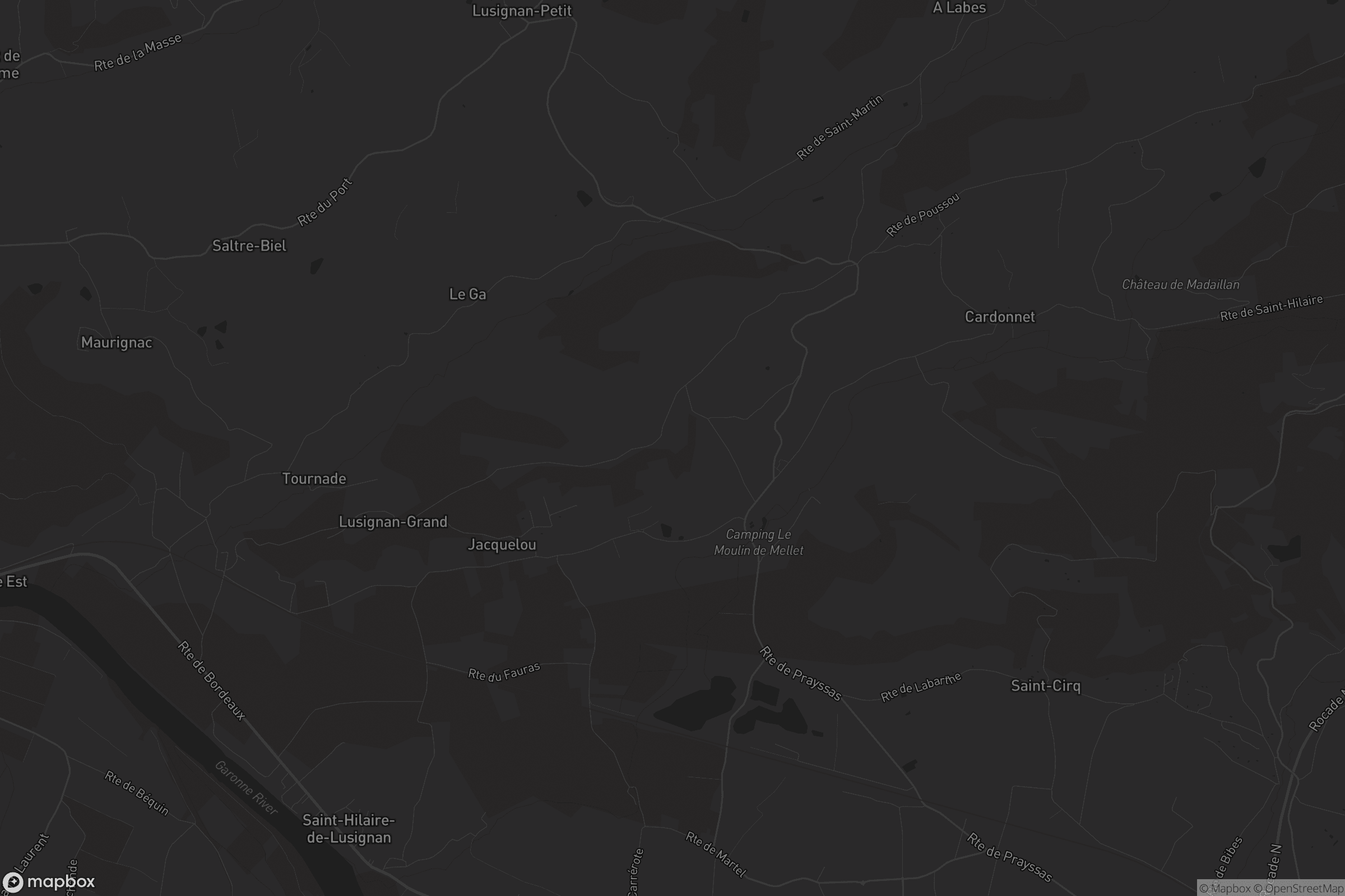 Carte de Saint-Hilaire-de-Lusignan