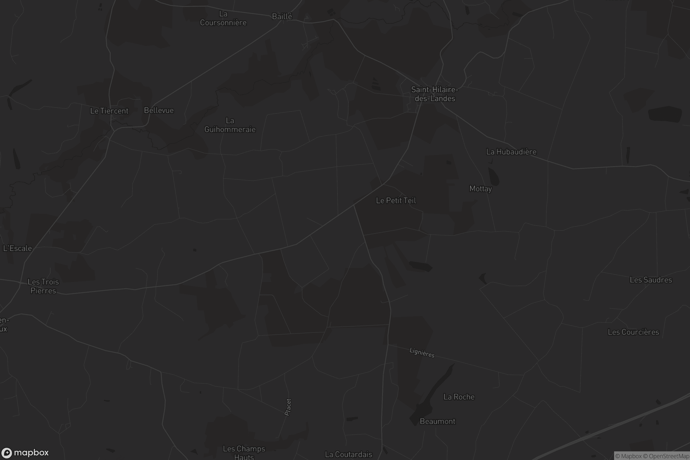 Carte de Saint-Hilaire-des-Landes