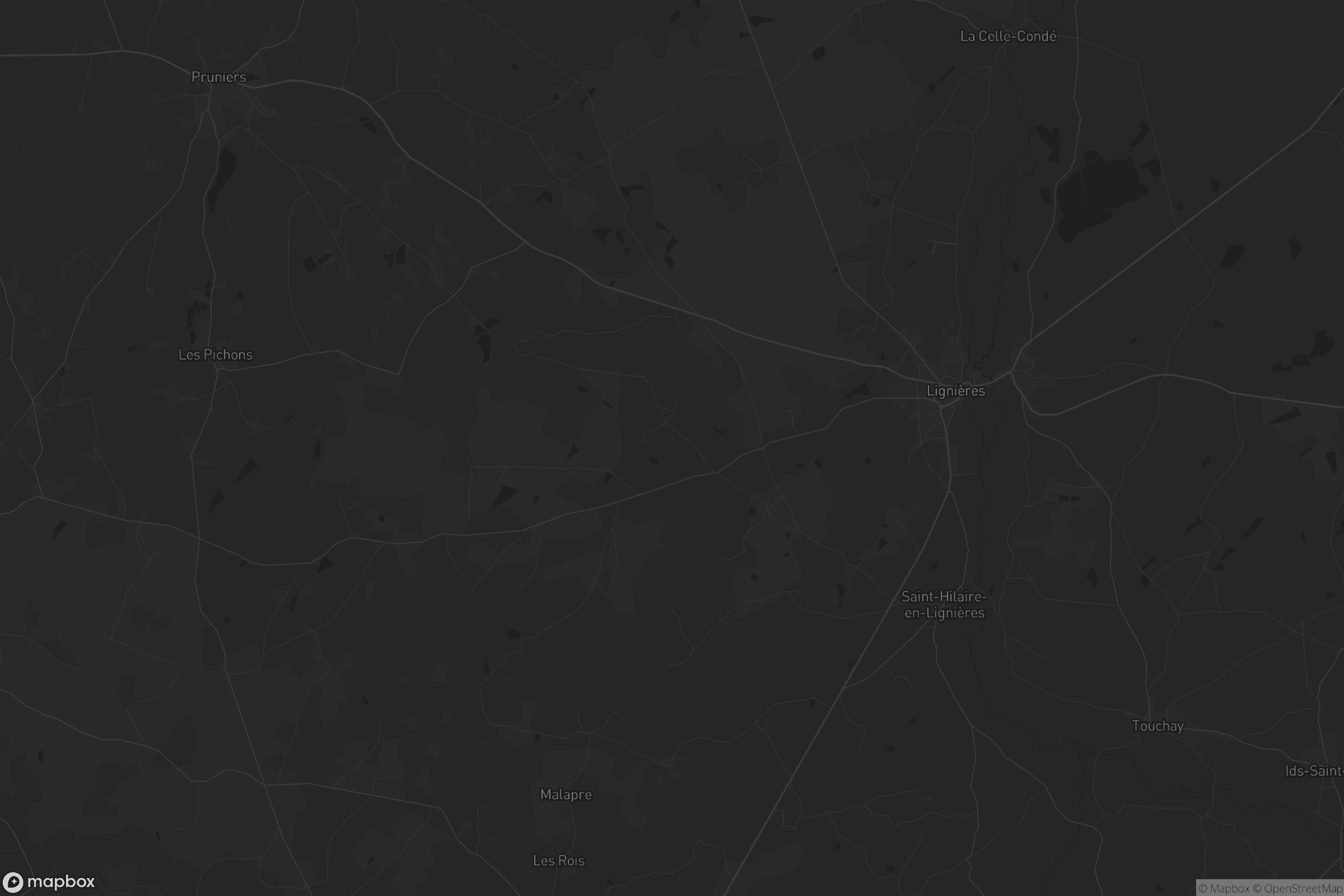 Carte de Saint-Hilaire-en-Lignières