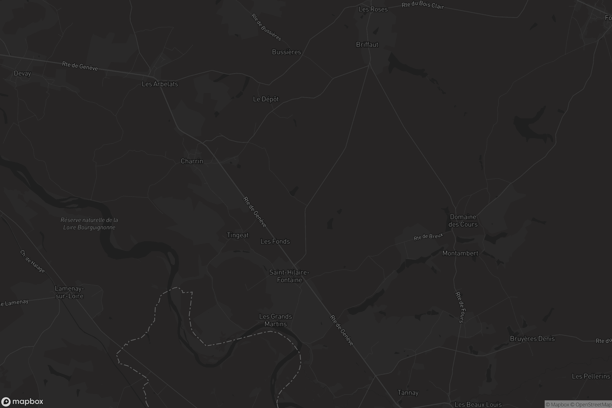 Carte de Saint-Hilaire-Fontaine