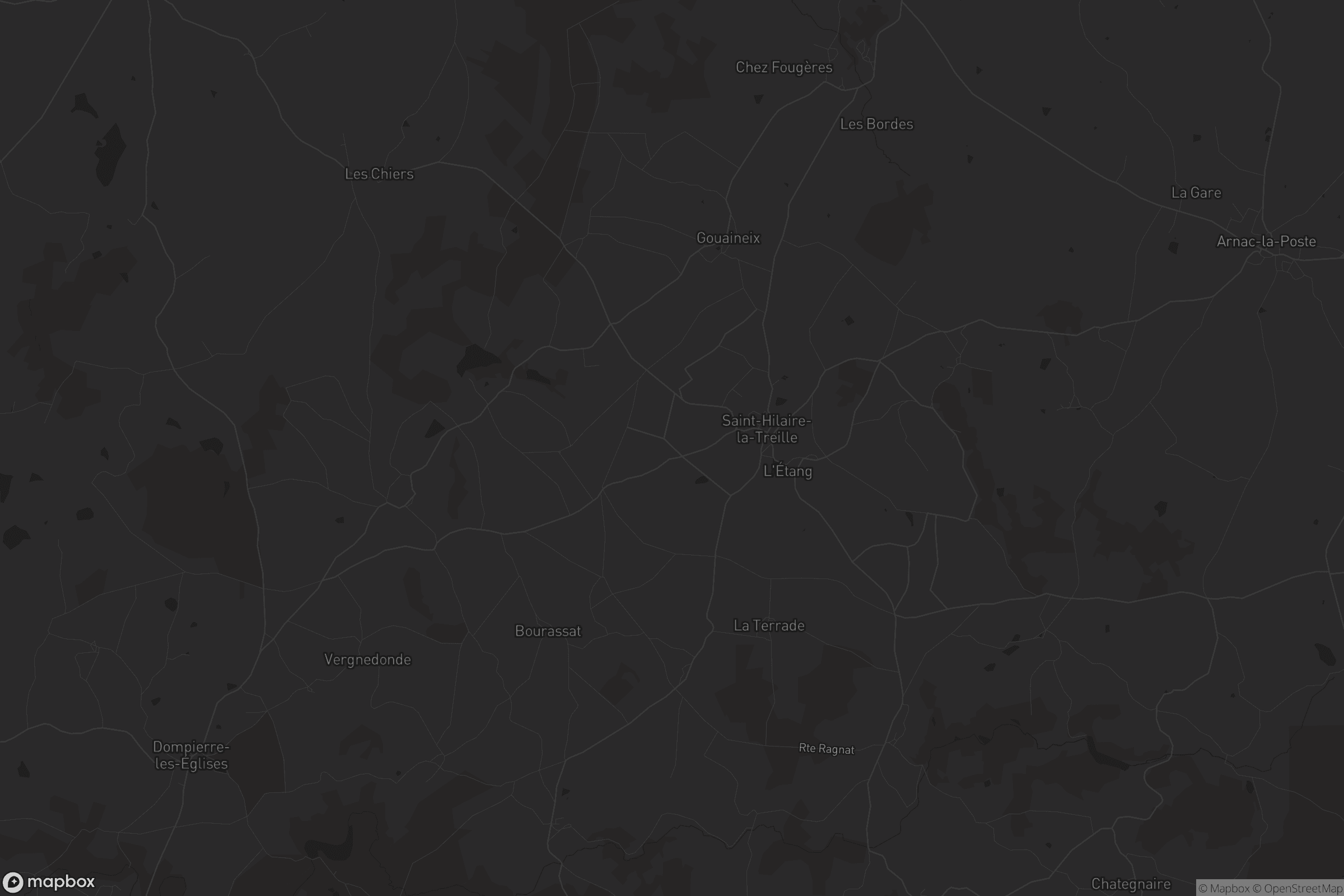 Carte de Saint-Hilaire-la-Treille