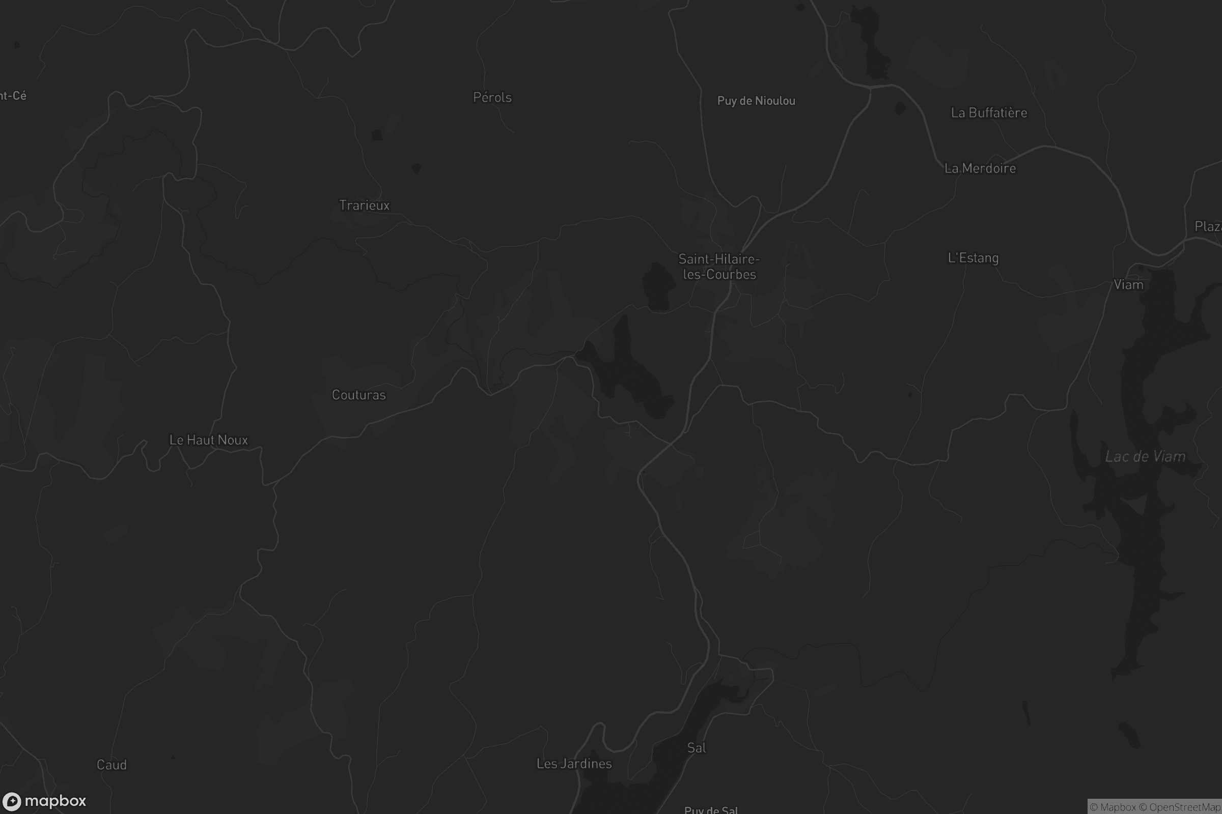 Carte de Saint-Hilaire-les-Courbes