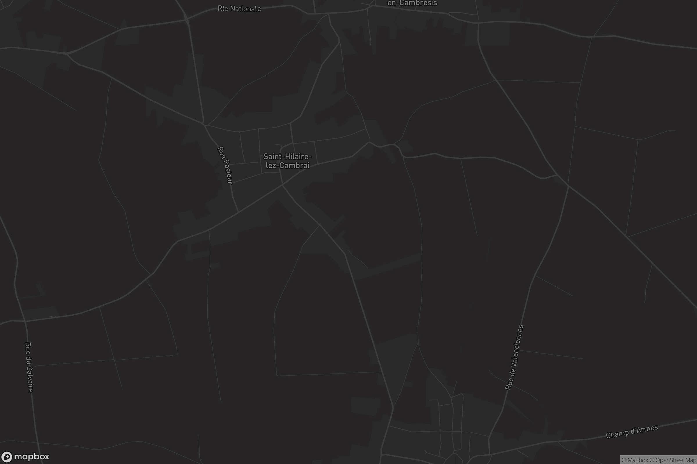 Carte de Saint-Hilaire-lez-Cambrai