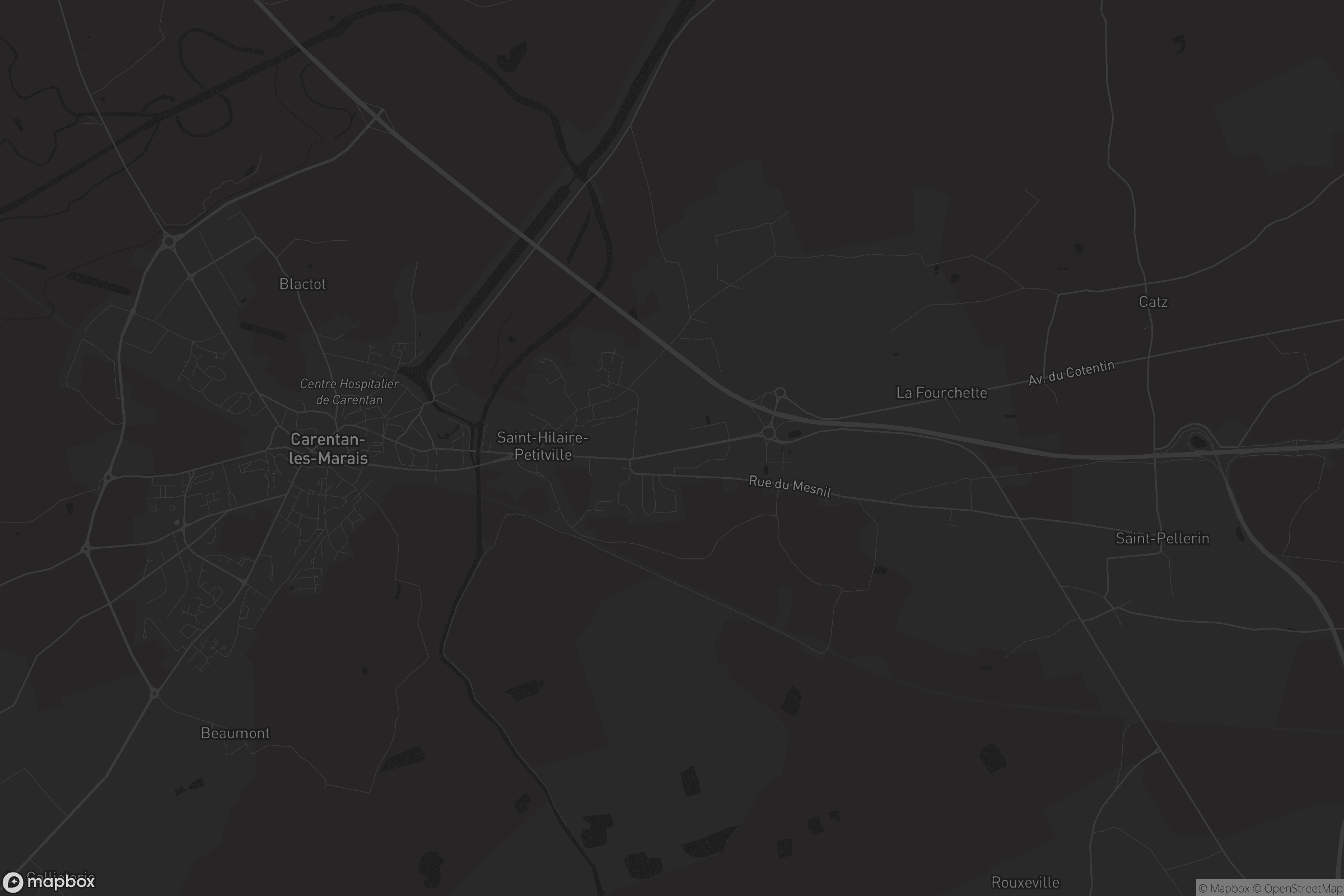 Carte de Saint-Hilaire-Petitville