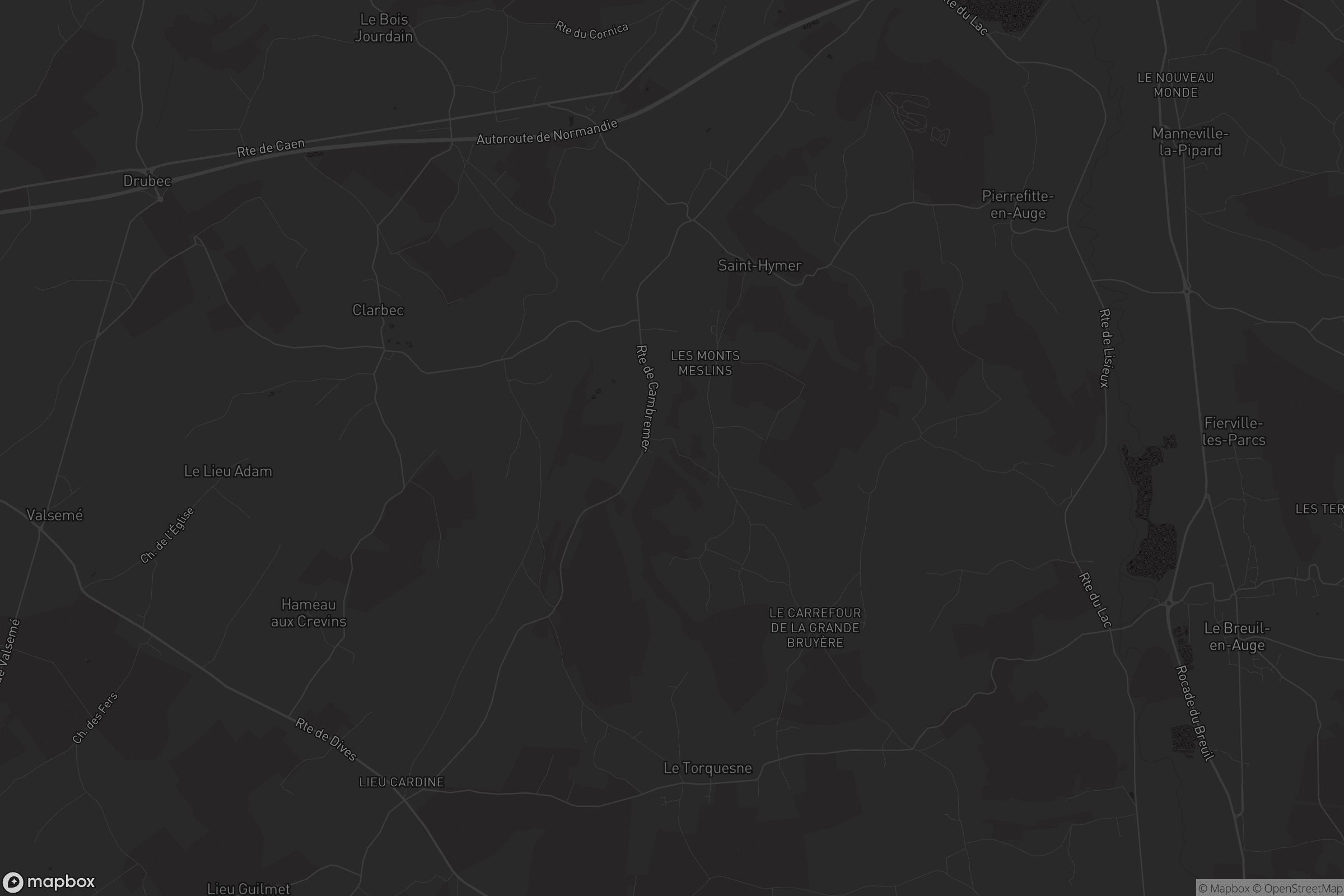 Carte de Saint-Hymer