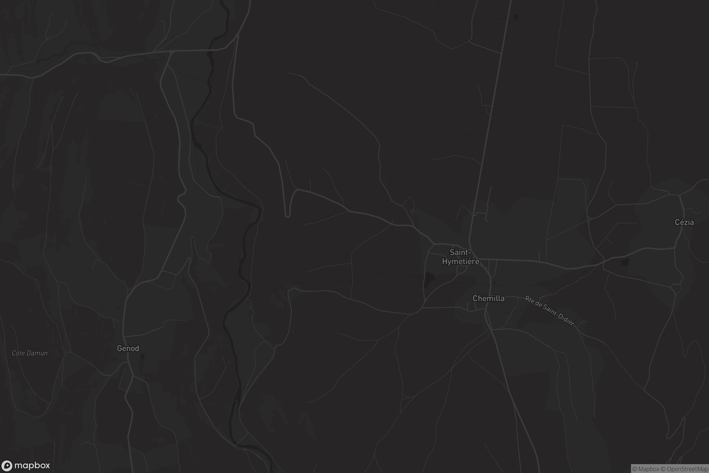 Carte de Saint-Hymetière