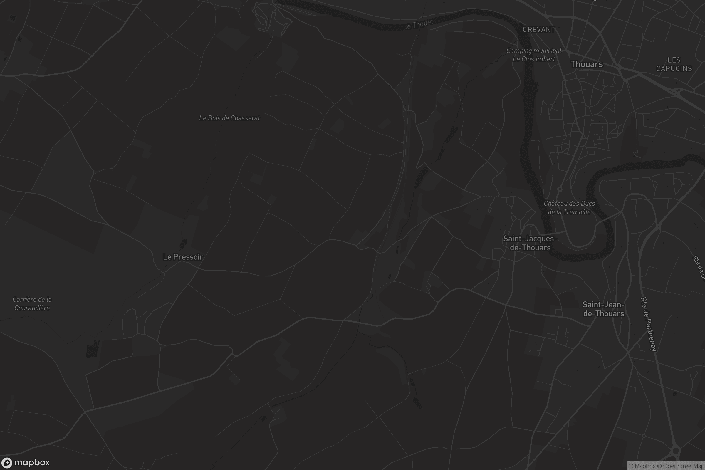 Carte de Saint-Jacques-de-Thouars