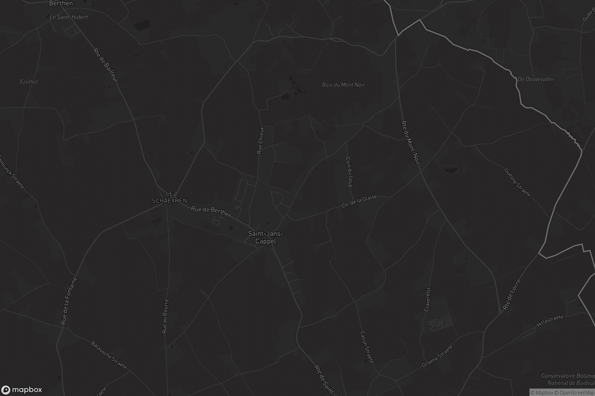 Carte de Saint-Jans-Cappel