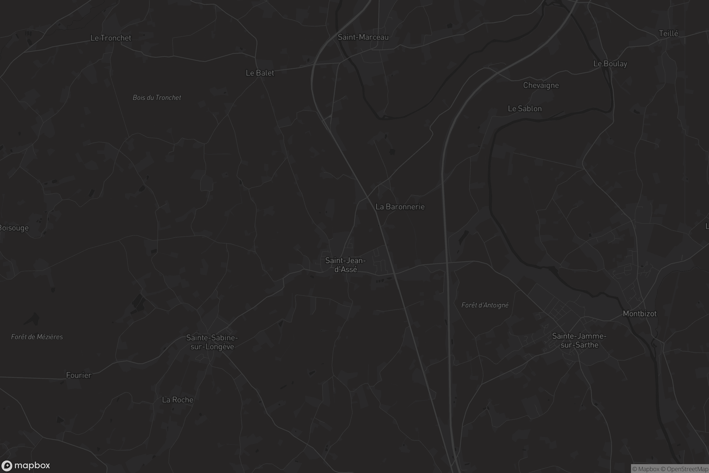 Carte de Saint-Jean-d'Assé