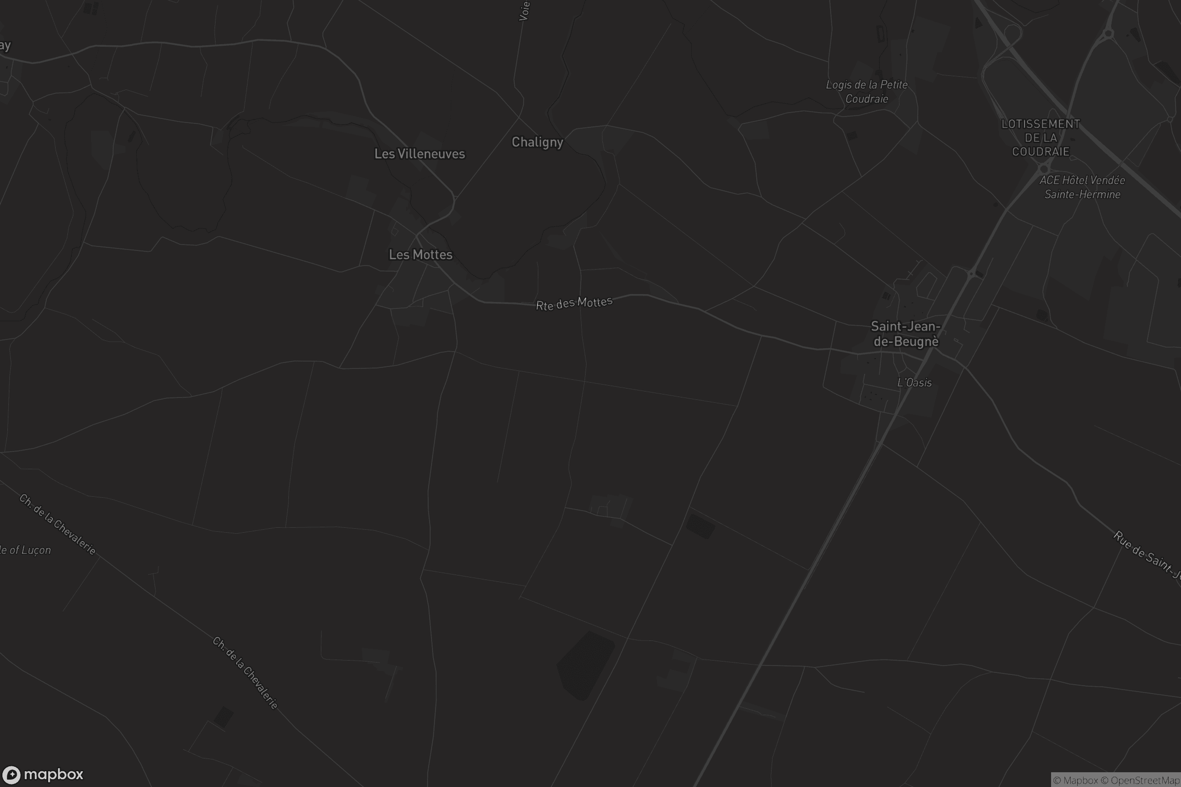 Carte de Saint-Jean-de-Beugné