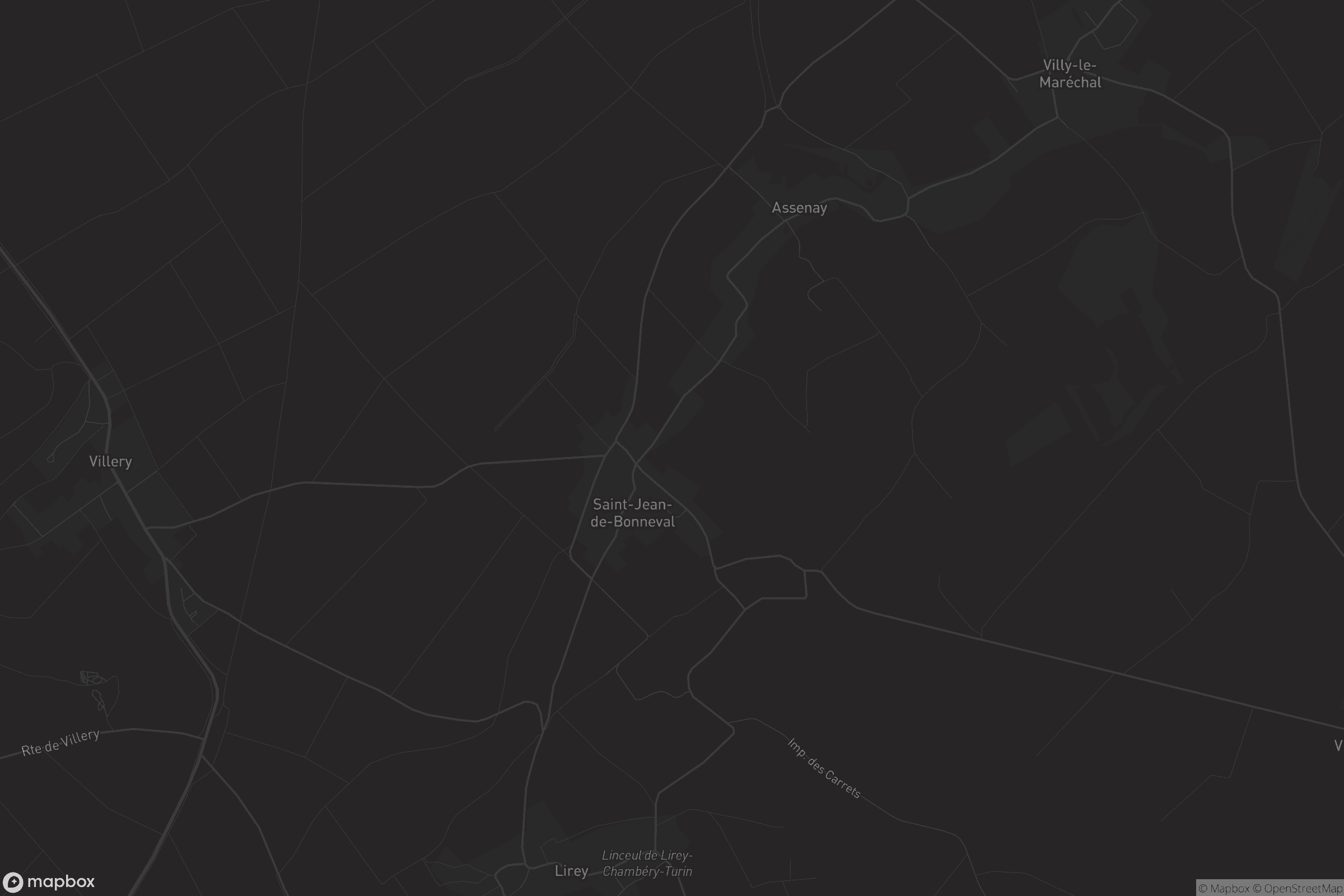 Carte de Saint-Jean-de-Bonneval